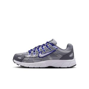 Nike P-6000 "Wolf Grey/Deep Night/Metallic Silver/White" Grade School Boys' Shoe