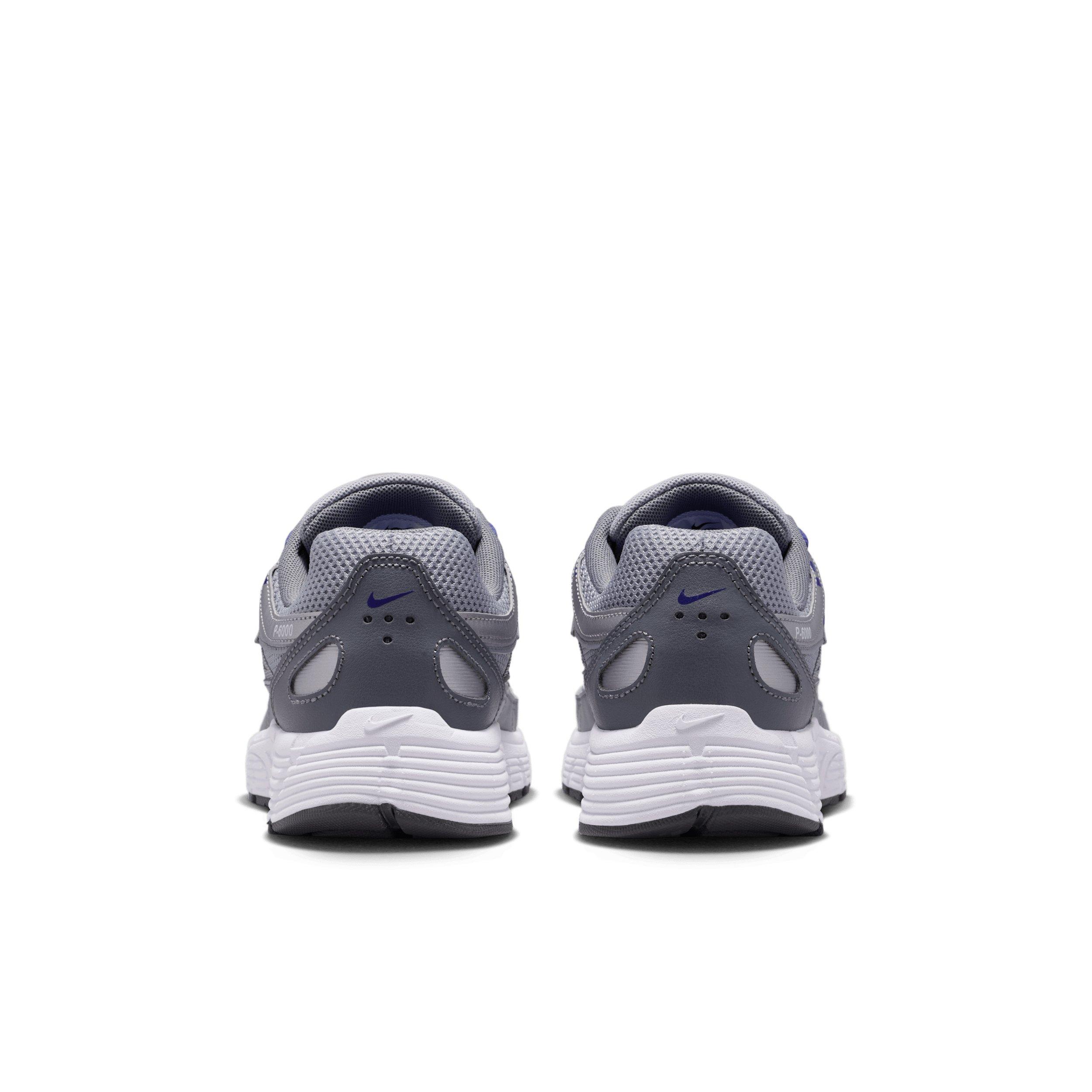 Nike P-6000 Grade School Boys' "Wolf Grey/Deep Night/Metallic Silver/White" Shoe