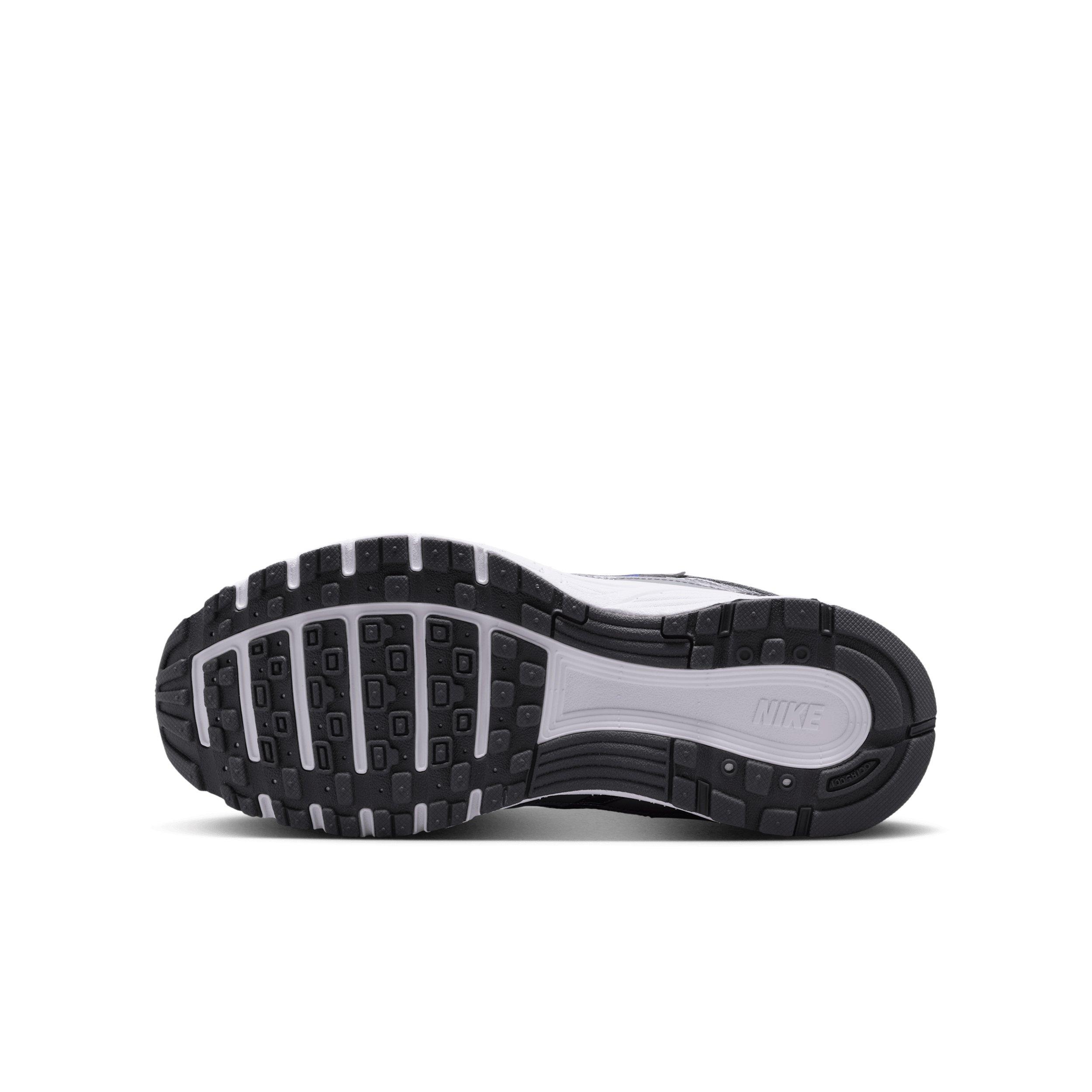 Nike P-6000 Grade School Boys' "Wolf Grey/Deep Night/Metallic Silver/White" Shoe