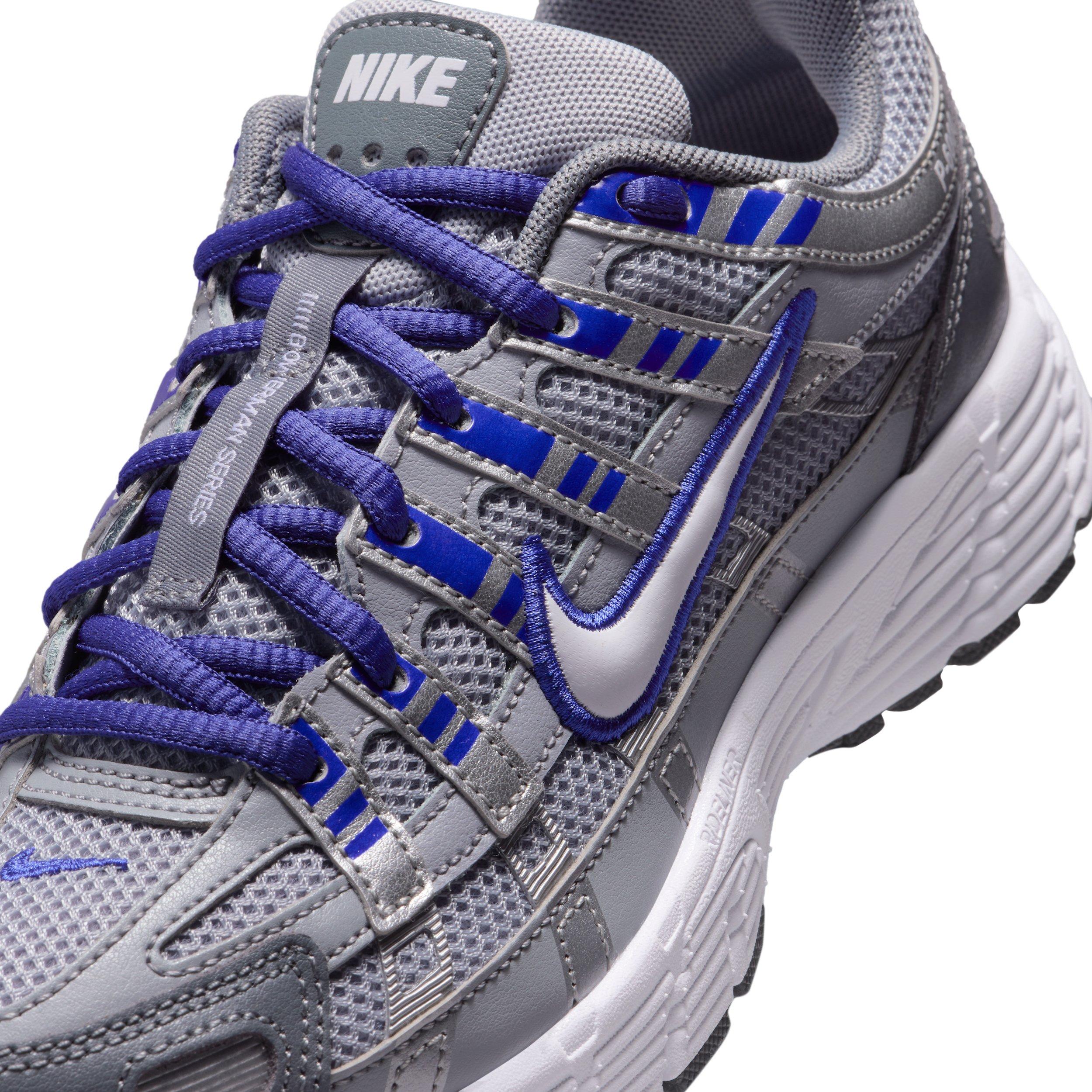 Nike P-6000 Grade School Boys' "Wolf Grey/Deep Night/Metallic Silver/White" Shoe