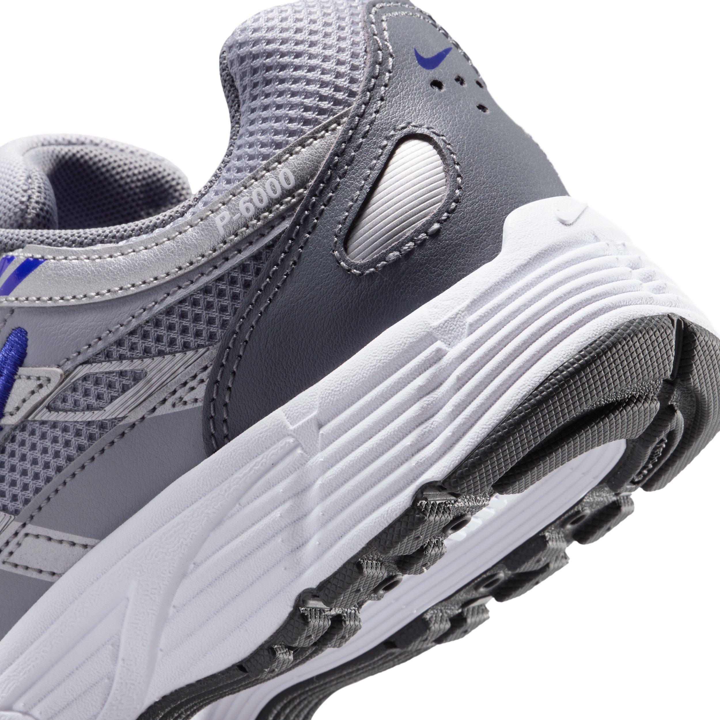 Nike P-6000 Grade School Boys' "Wolf Grey/Deep Night/Metallic Silver/White" Shoe