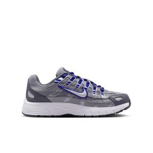 Nike P-6000 "Wolf Grey/Deep Night/Metallic Silver/White" Grade School Boys' Shoe