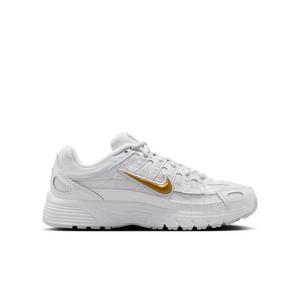 Nike P-6000 "White/Pure Platinum/Metallic Gold" Grade School Girls' Shoe