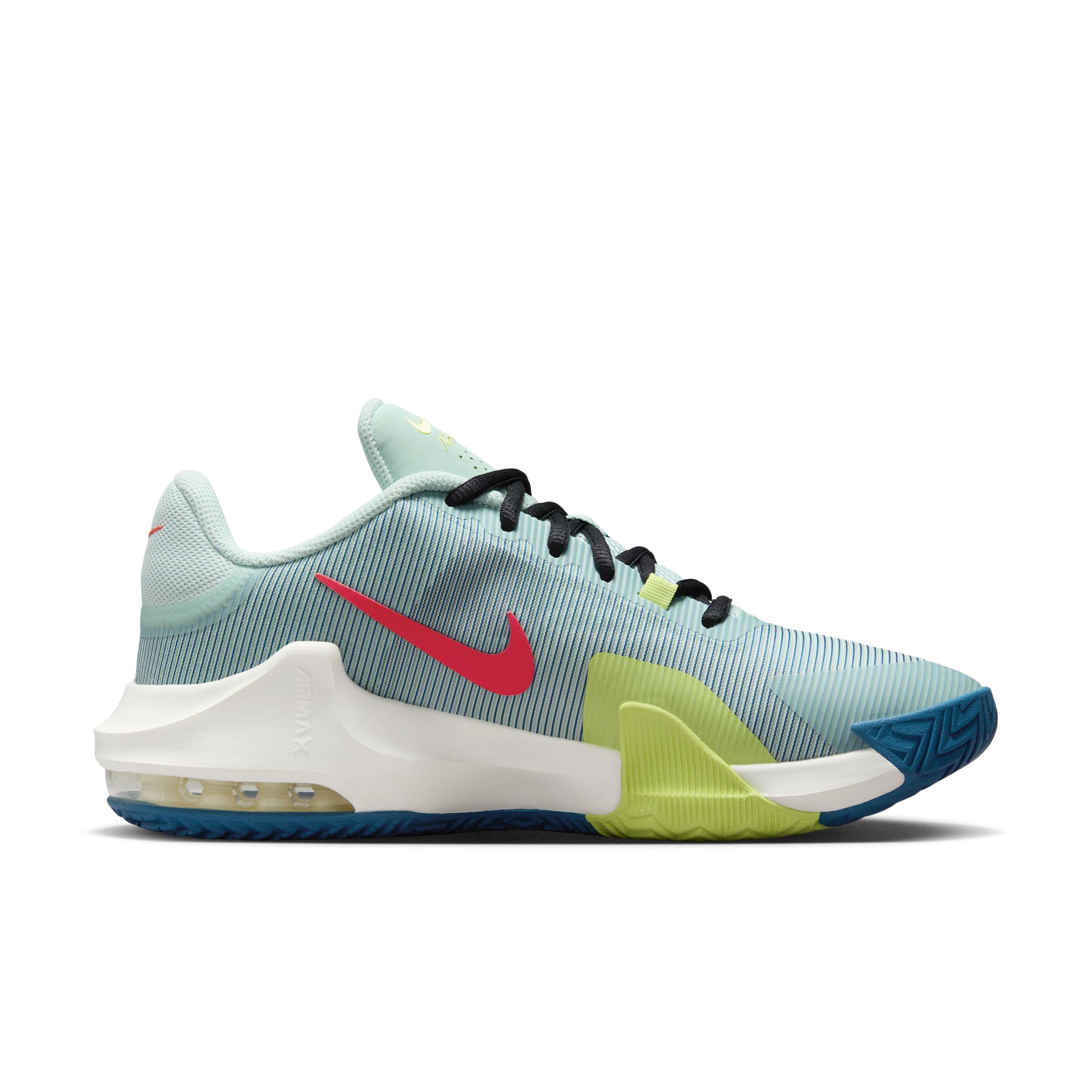 Nike Impact 4 "Jade Ice/Bright Crimson/Industrial Blue" Men's Basketball Shoe - JADE/CRIMSON/BLUE Thumbnail View 1