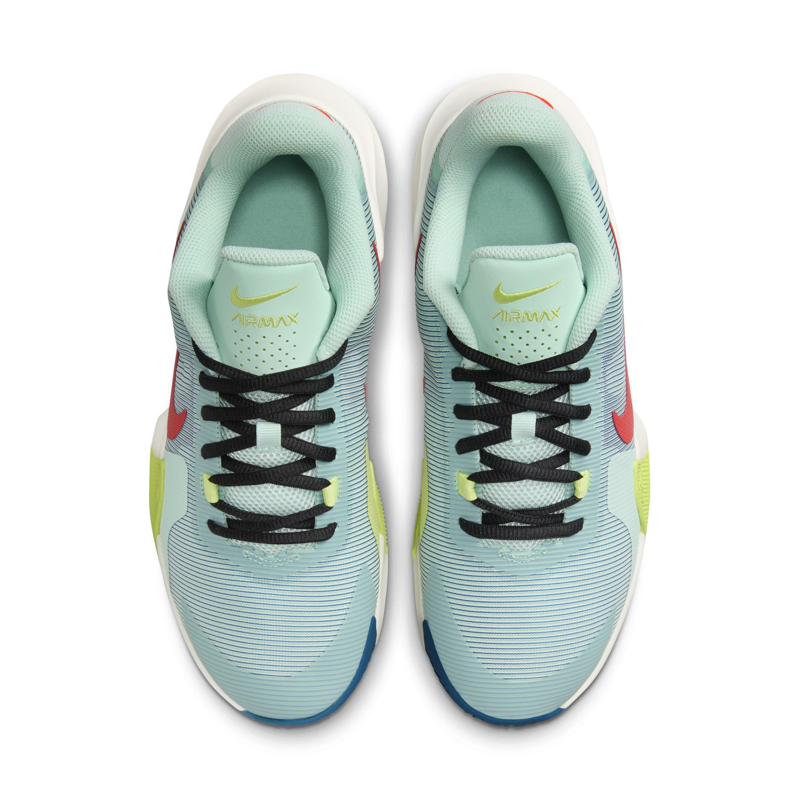 Nike Impact 4 "Jade Ice/Bright Crimson/Industrial Blue" Men's Basketball Shoe - JADE/CRIMSON/BLUE Thumbnail View 4