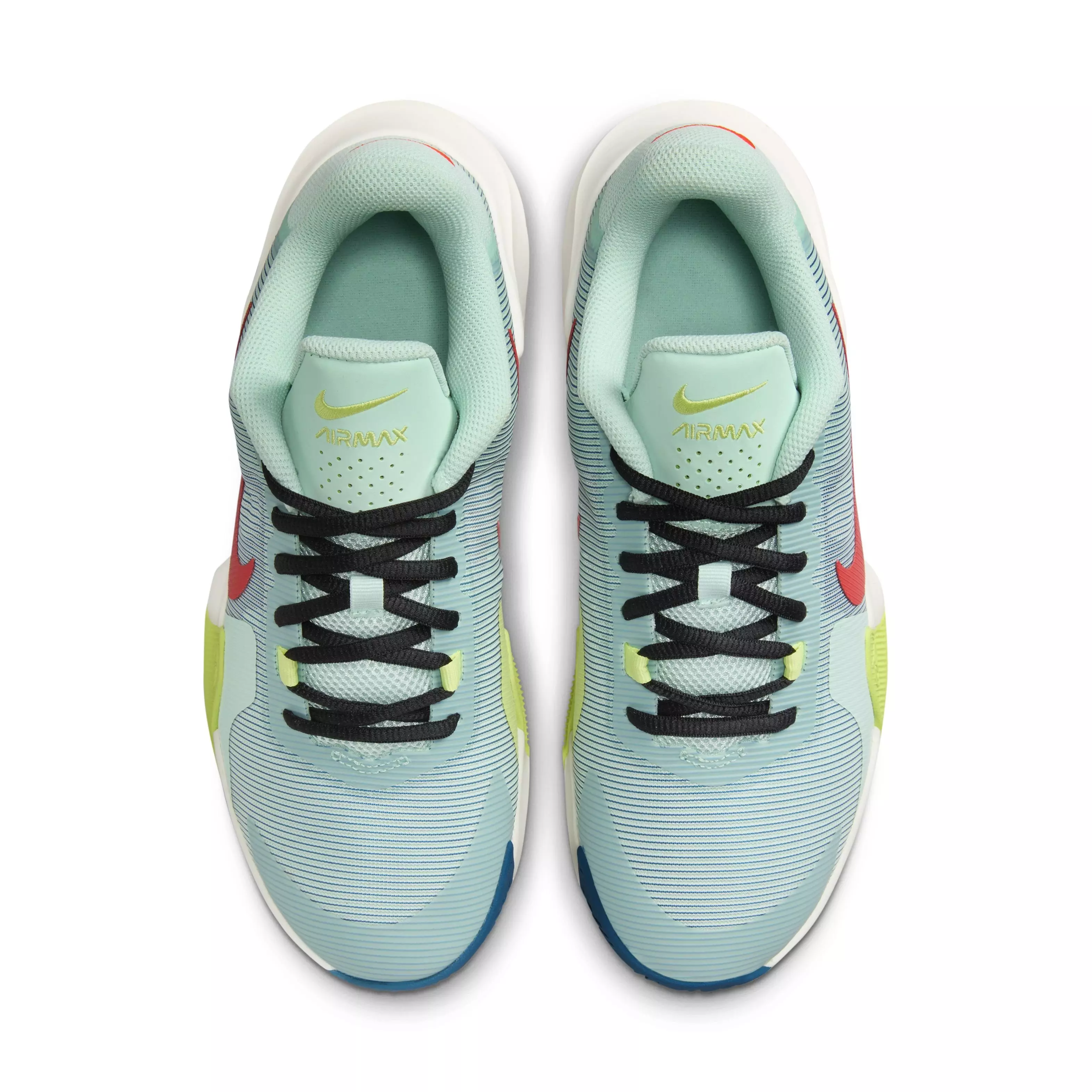 Nike Impact 4 "Jade Ice/Bright Crimson/Industrial Blue" Men's Basketball Shoe - JADE/CRIMSON/BLUE