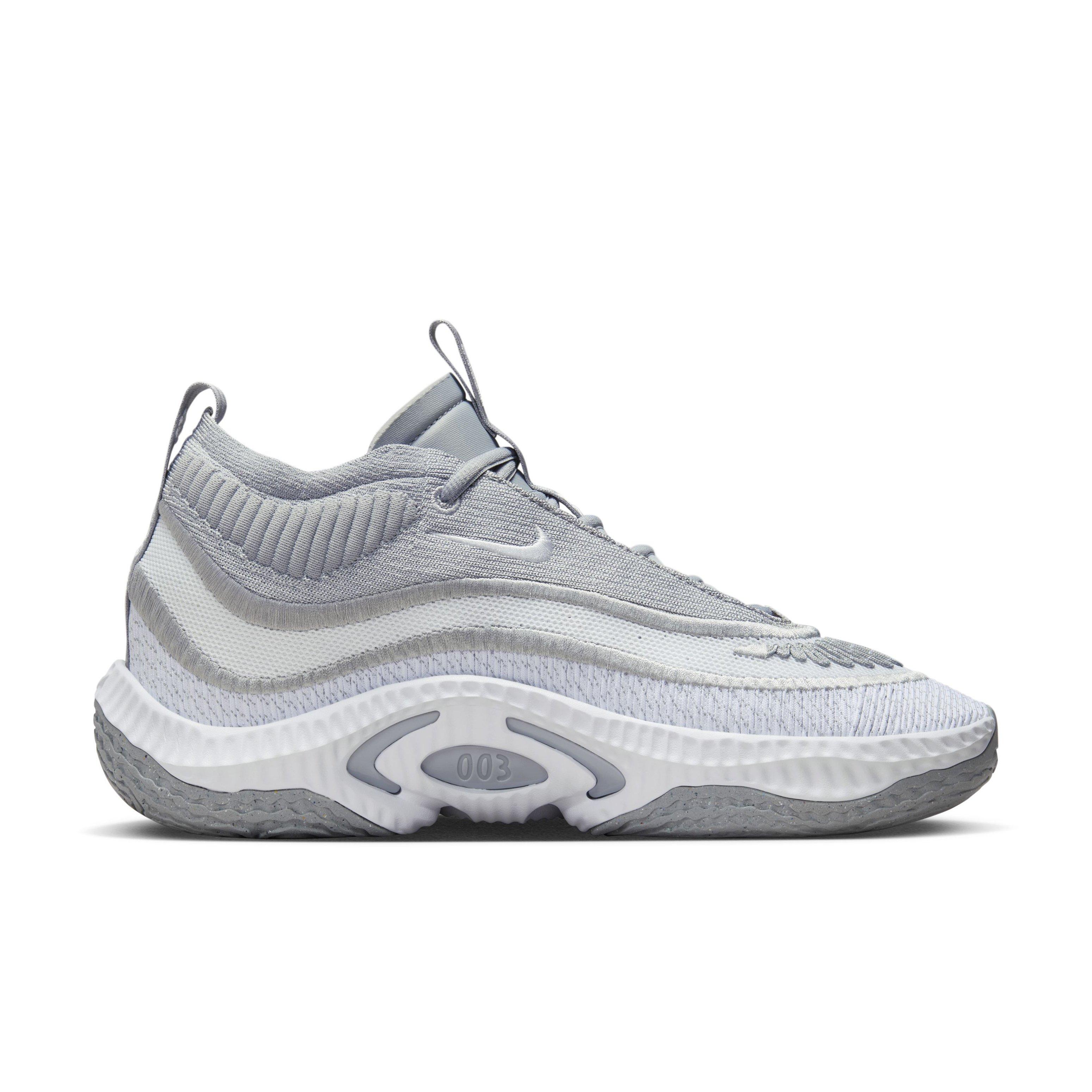 Nike Cosmic Unity 3 (Team) "Wolf Grey/White/White" Men's Basketball Shoe - GREY/WHITE/WHITE Thumbnail View 1