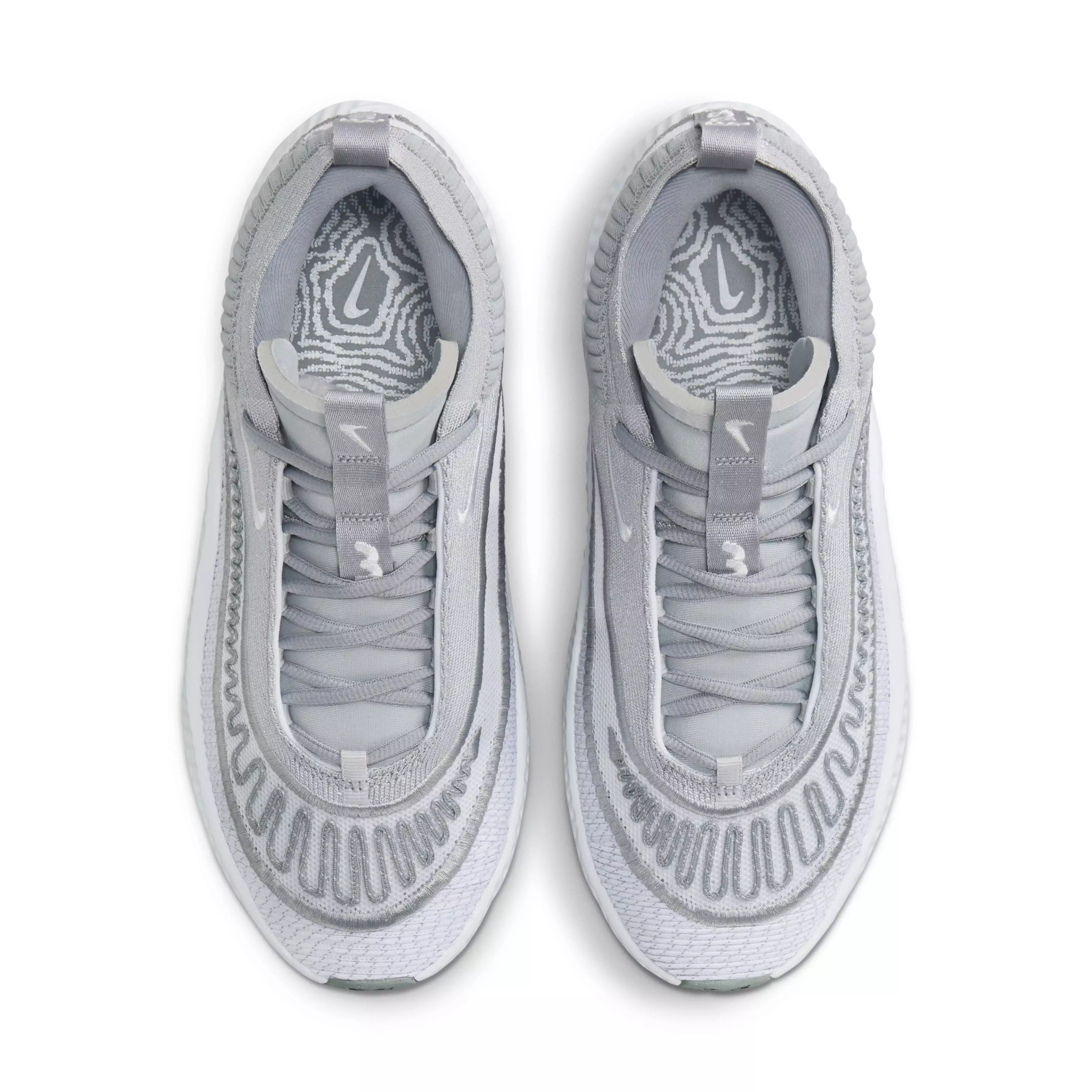 Nike Cosmic Unity 3 (Team) "Wolf Grey/White/White" Men's Basketball Shoe - GREY/WHITE/WHITE