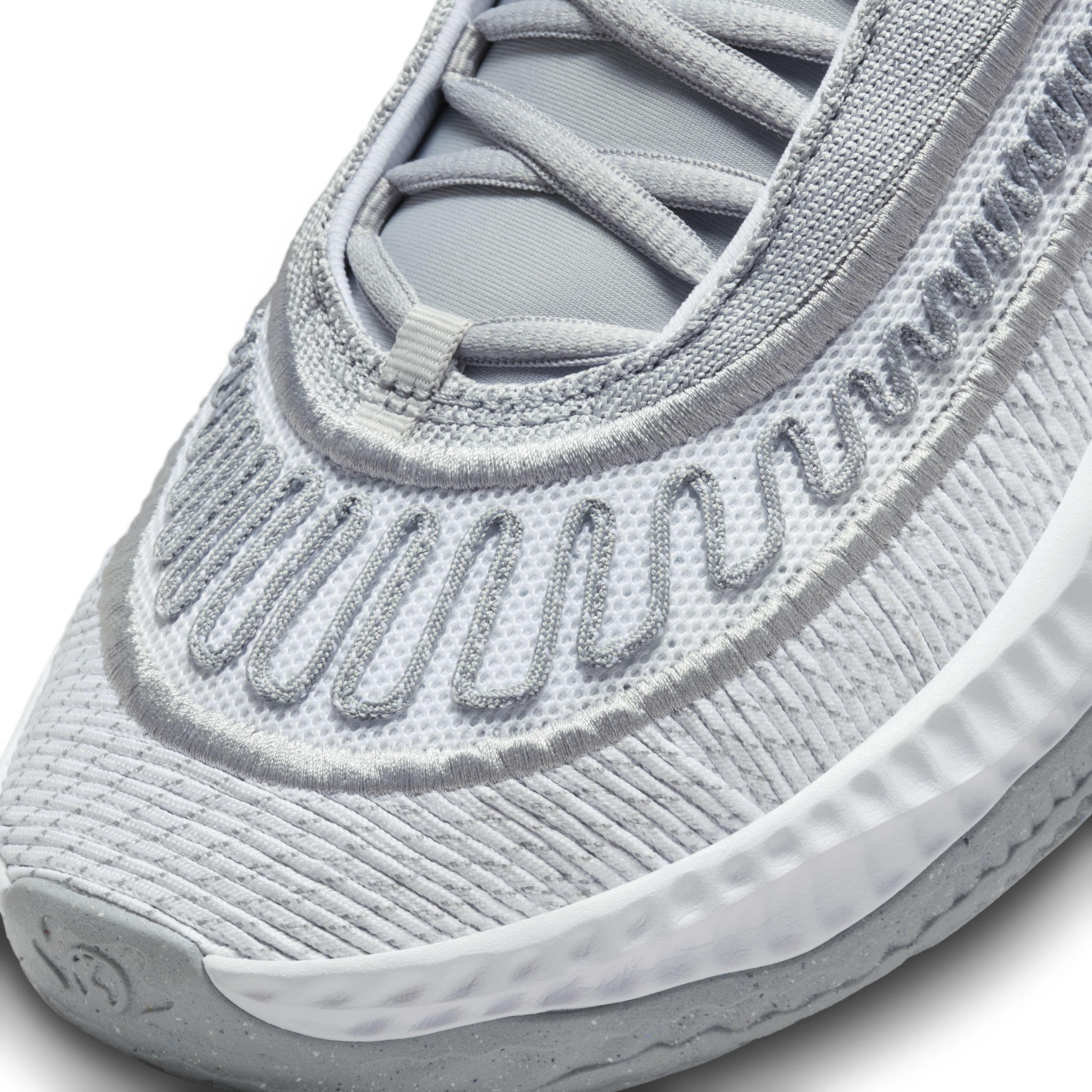 Nike Cosmic Unity 3 (Team) "Wolf Grey/White/White" Men's Basketball Shoe - GREY/WHITE/WHITE Thumbnail View 7