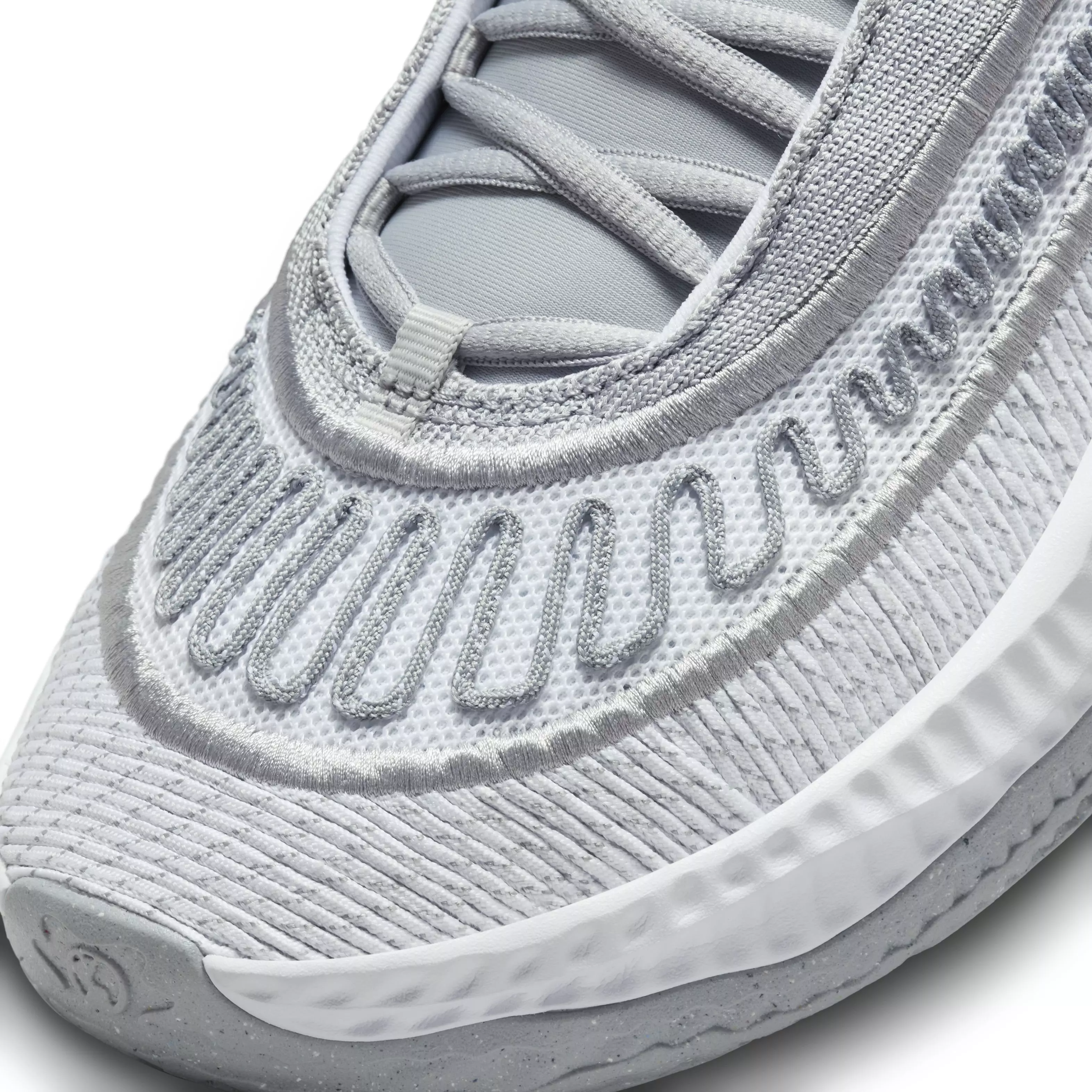 Nike Cosmic Unity 3 (Team) "Wolf Grey/White/White" Men's Basketball Shoe - GREY/WHITE/WHITE