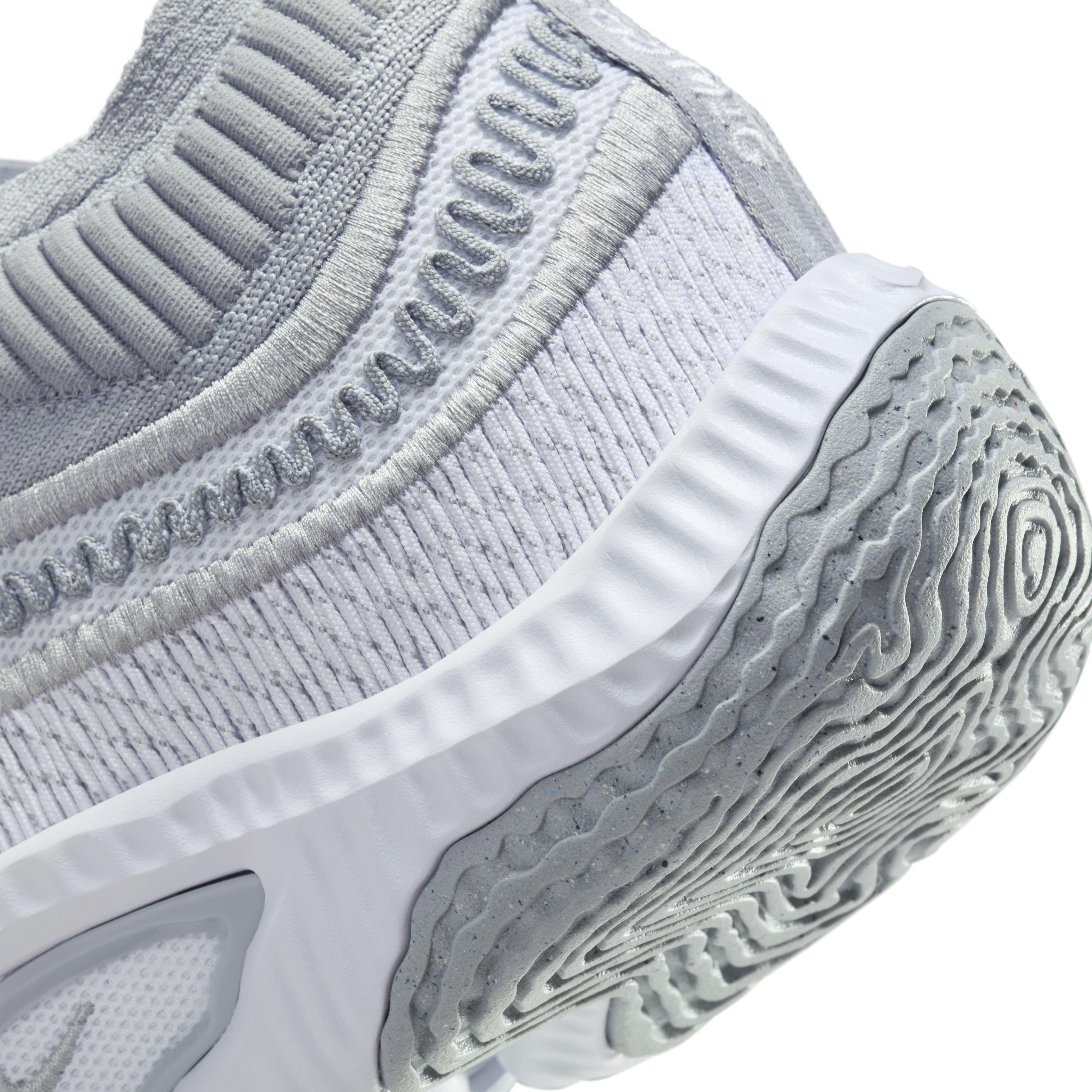 Nike Cosmic Unity 3 (Team) "Wolf Grey/White/White" Men's Basketball Shoe - GREY/WHITE/WHITE Thumbnail View 8