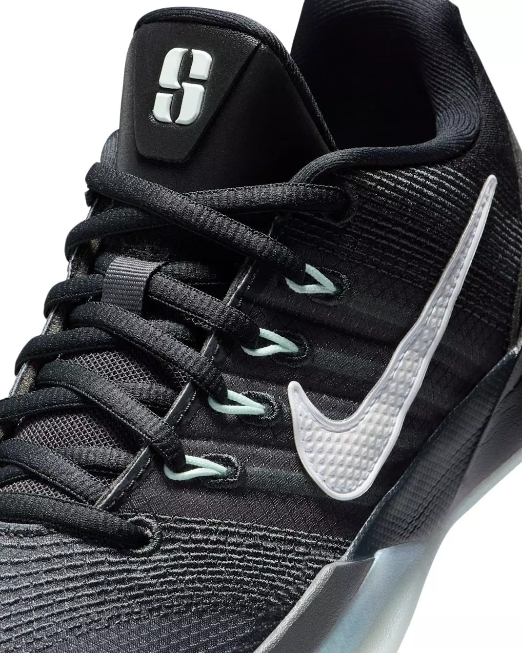 Nike Sabrina 3 "Morale" "Black/Dark Smoke Grey/Iron Grey/White" Grade School Boys' Basketball Shoe - BLACK/GREY/WHITE