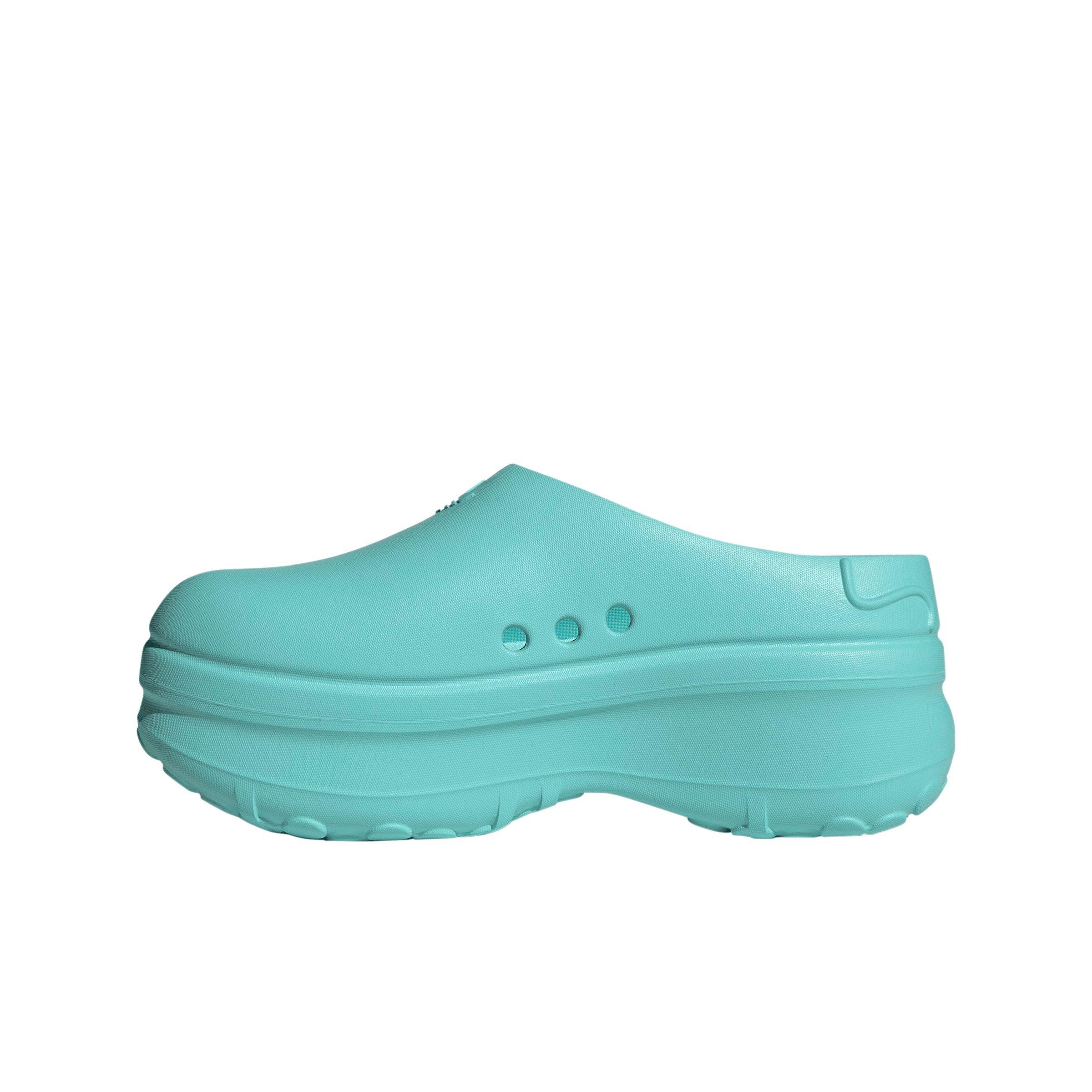 adidas Originals Adifom Stan Smith Mule "Fla Aqua/Fla Aqua/Core Black" Women's Shoe - AQUA/AQUA/BLACK Thumbnail View 2