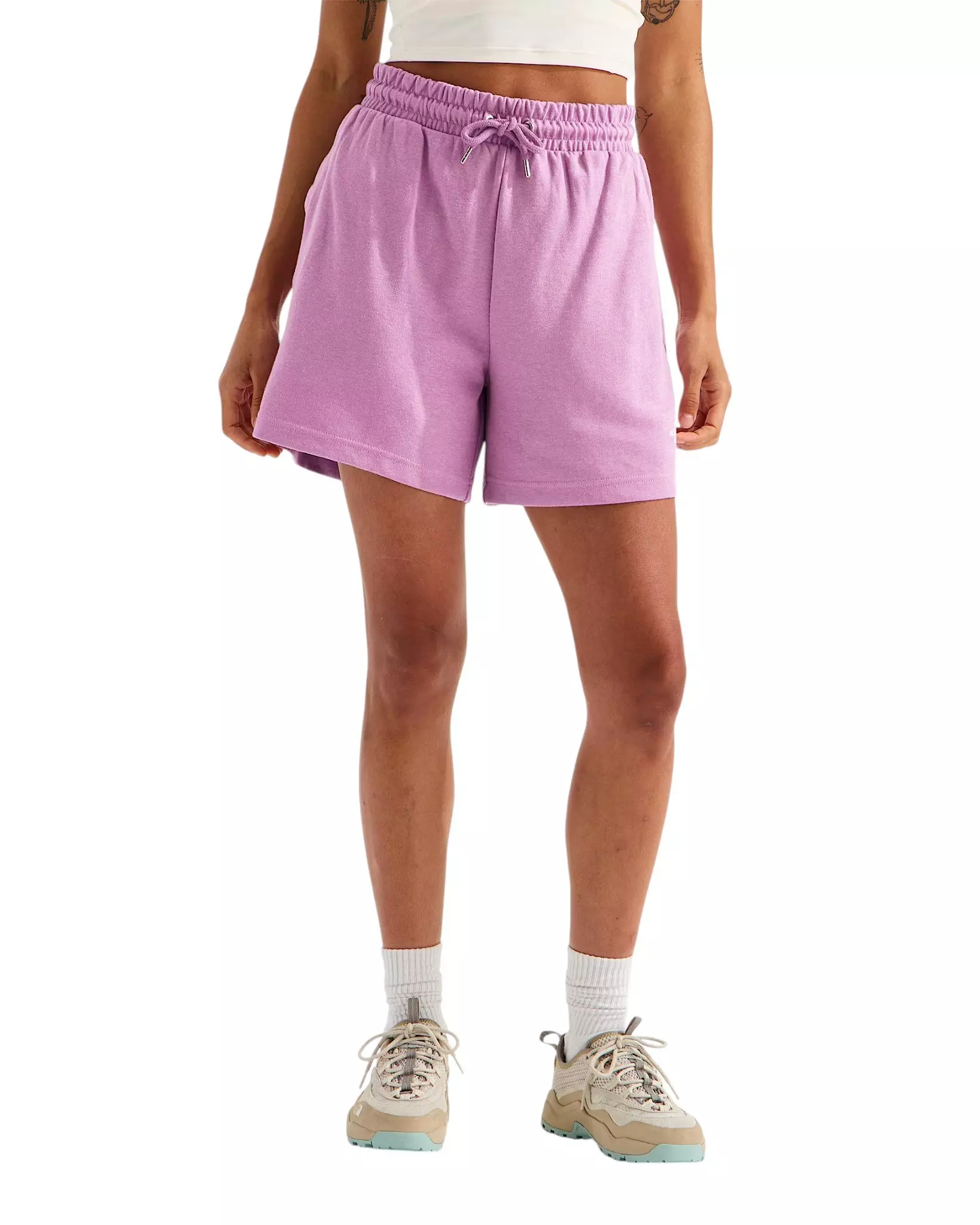 The North Face Women's Double Knit Shorts - Lavender - LAVENDER