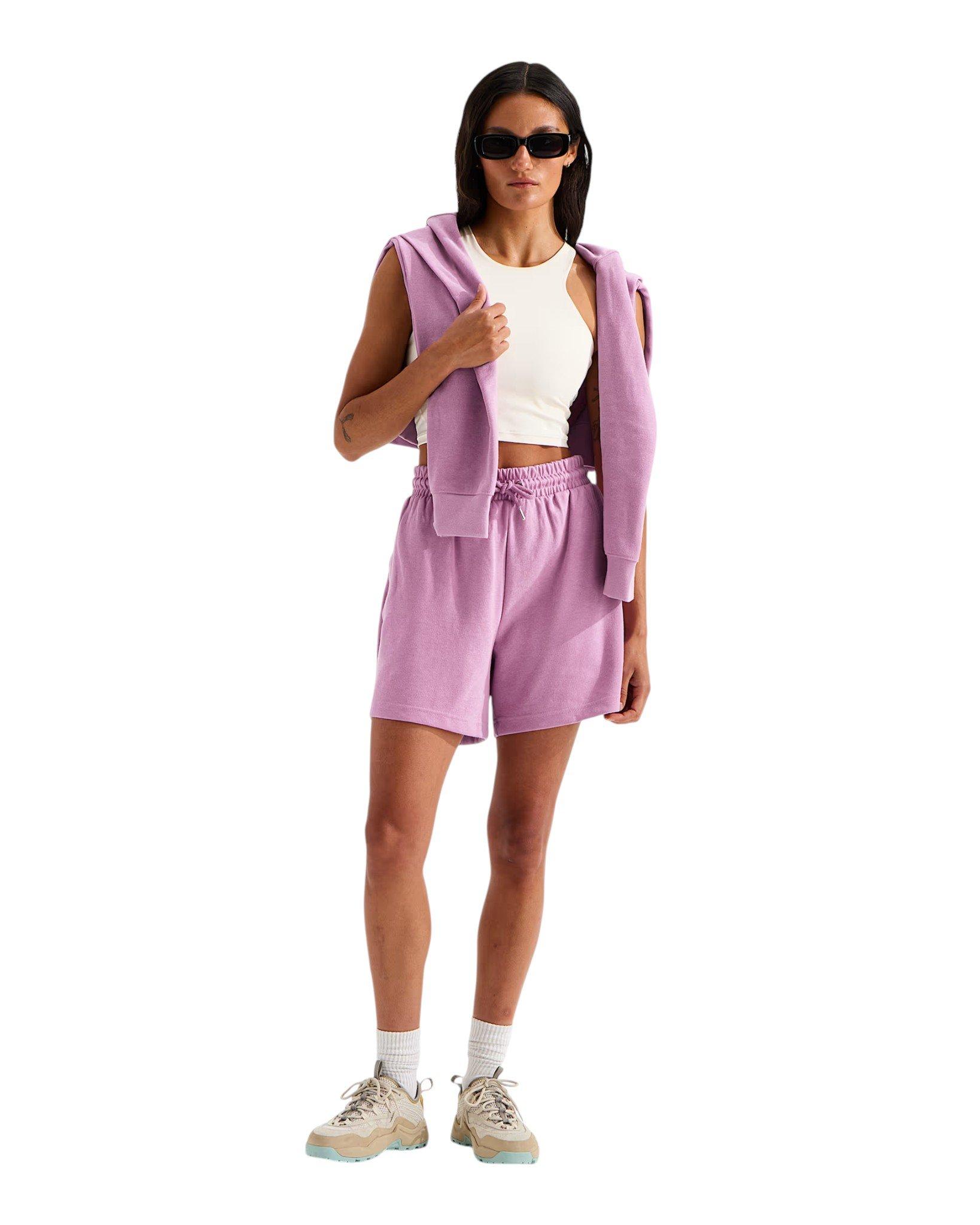 The North Face Women's Double Knit Shorts - Lavender - LAVENDER