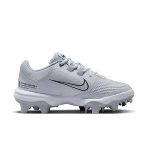 Nike Hyperdiamond 4 Pro MCS "Pure Platinum/Dark Grey/Wolf Grey" Women's Softball Cleat