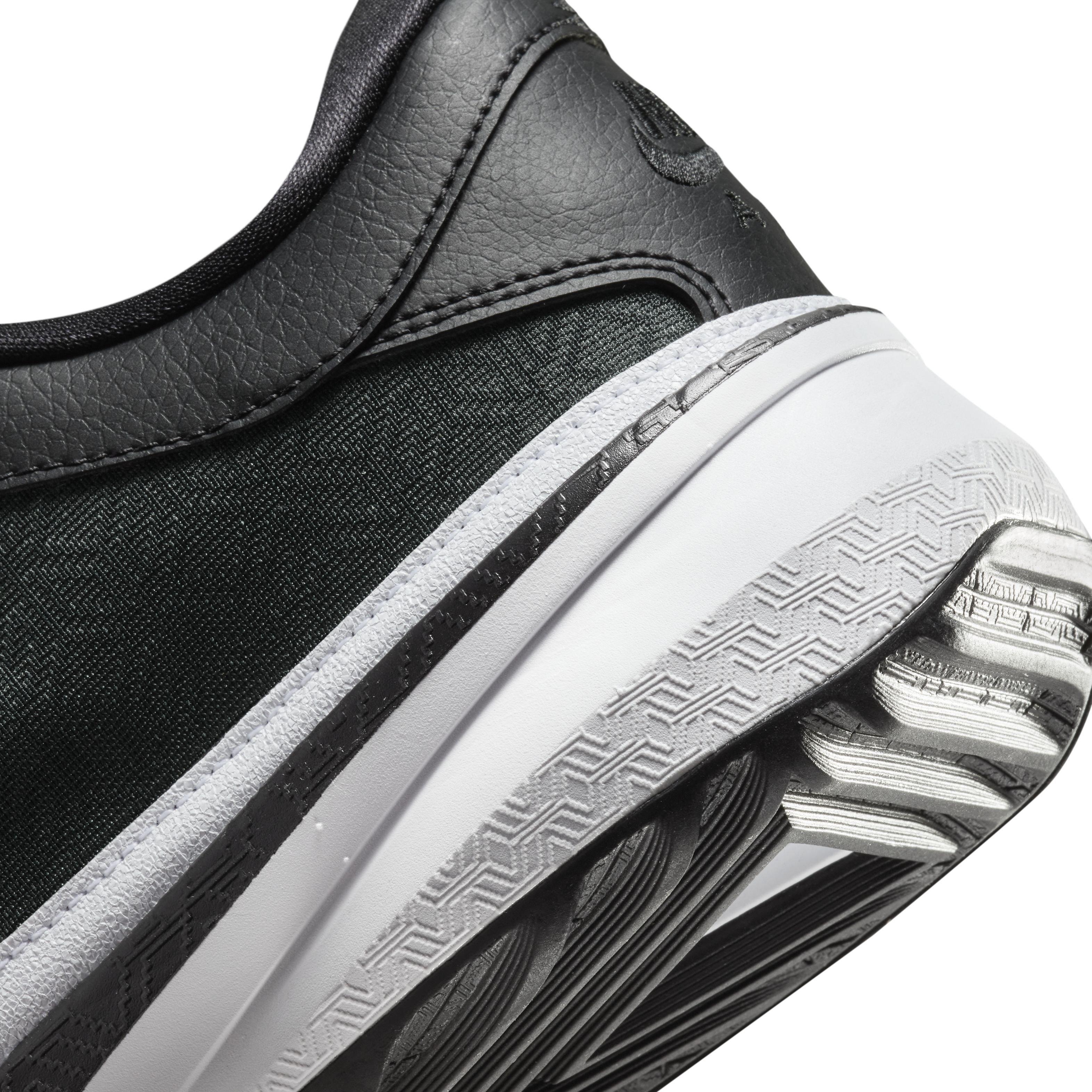 Nike Zoom Freak 5 (Team) "Black/White/Black" Men's Basketball Shoe - BLACK/WHITE/BLACK Thumbnail View 8