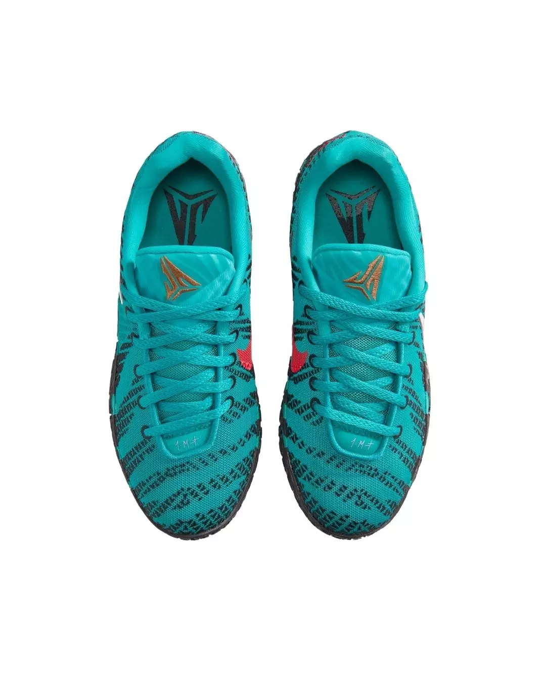 Nike Ja 3 "Turbo Green/Black/University Red" Grade School Boys' Basketball Shoe - GREEN/BLACK/RED