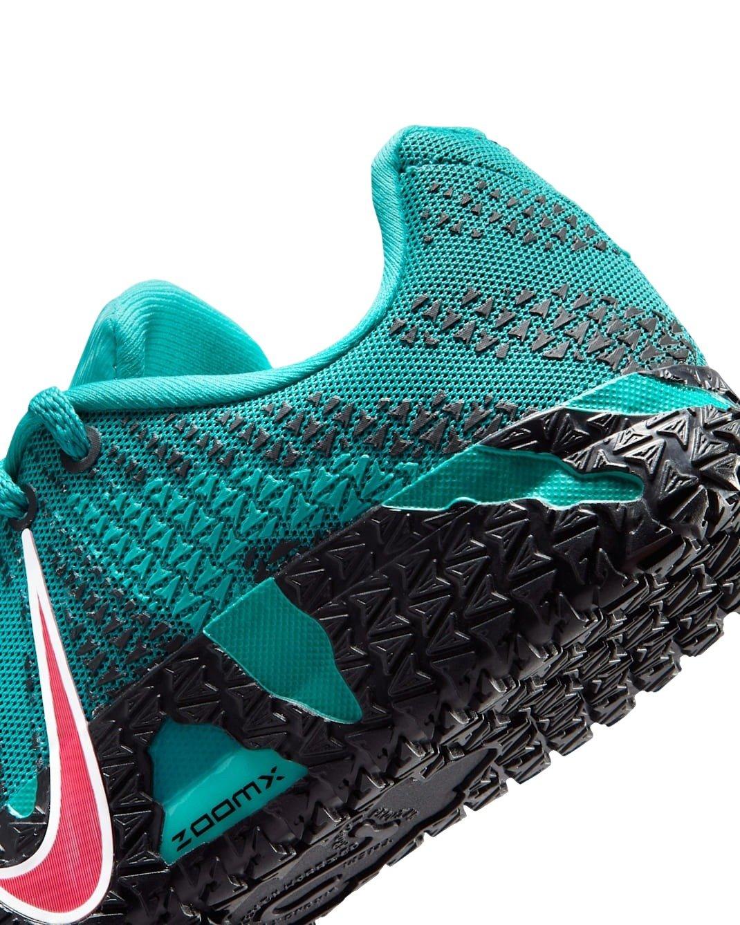 Nike Ja 3 "Turbo Green/Black/University Red" Grade School Boys' Basketball Shoe - GREEN/BLACK/RED Thumbnail View 7