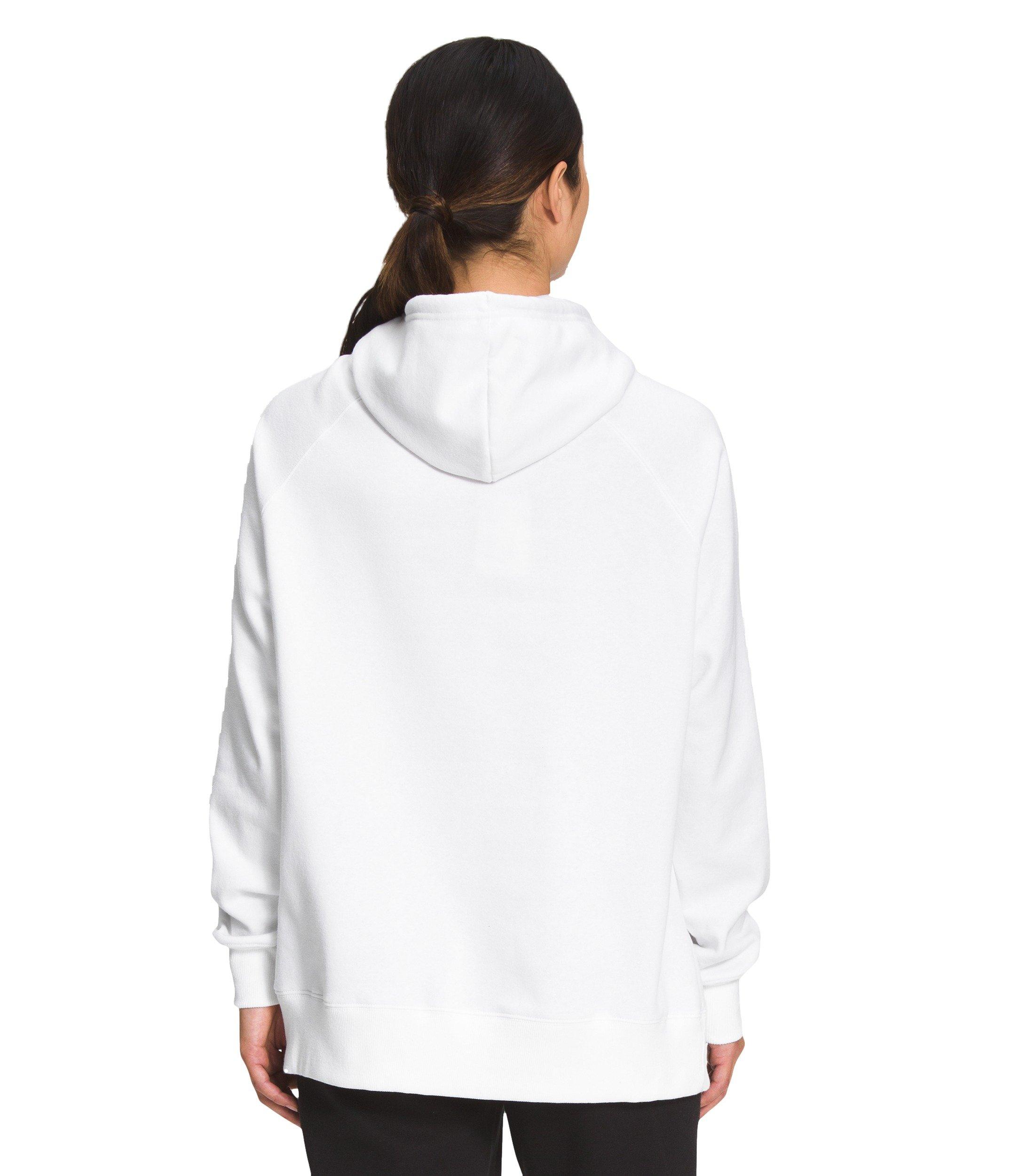 The North Face Women's Half Dome Pullover Hoodie - WHITE/BLACK Thumbnail View 2