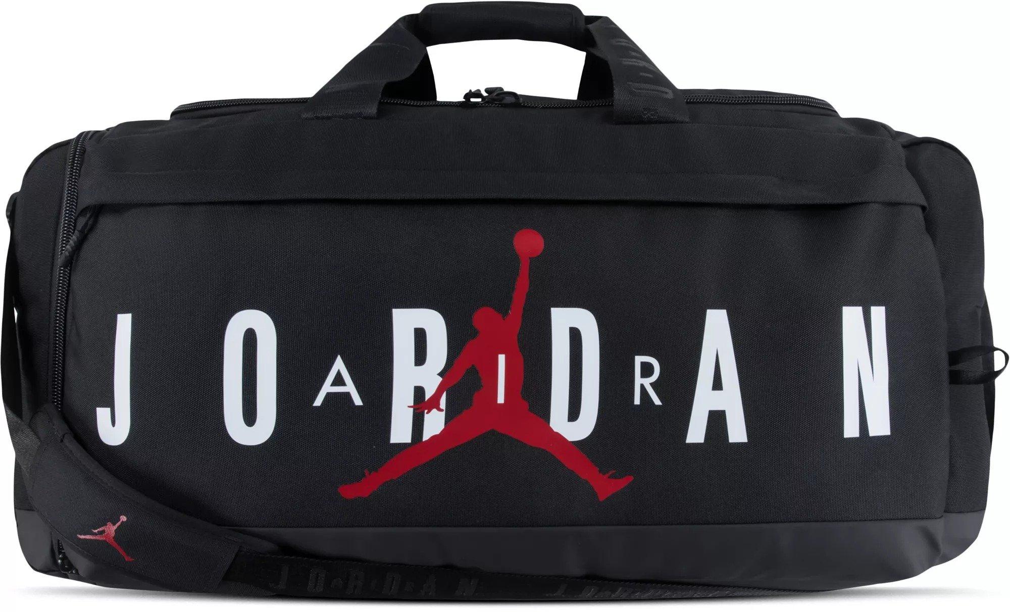 Jordan Velocity Medium Duffle Bag - Black/Blue | Hibbett