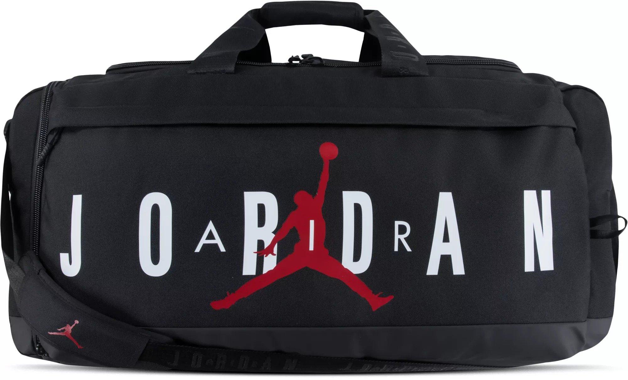 Jordan Youth The Velocity Medium Duffle - BLACK