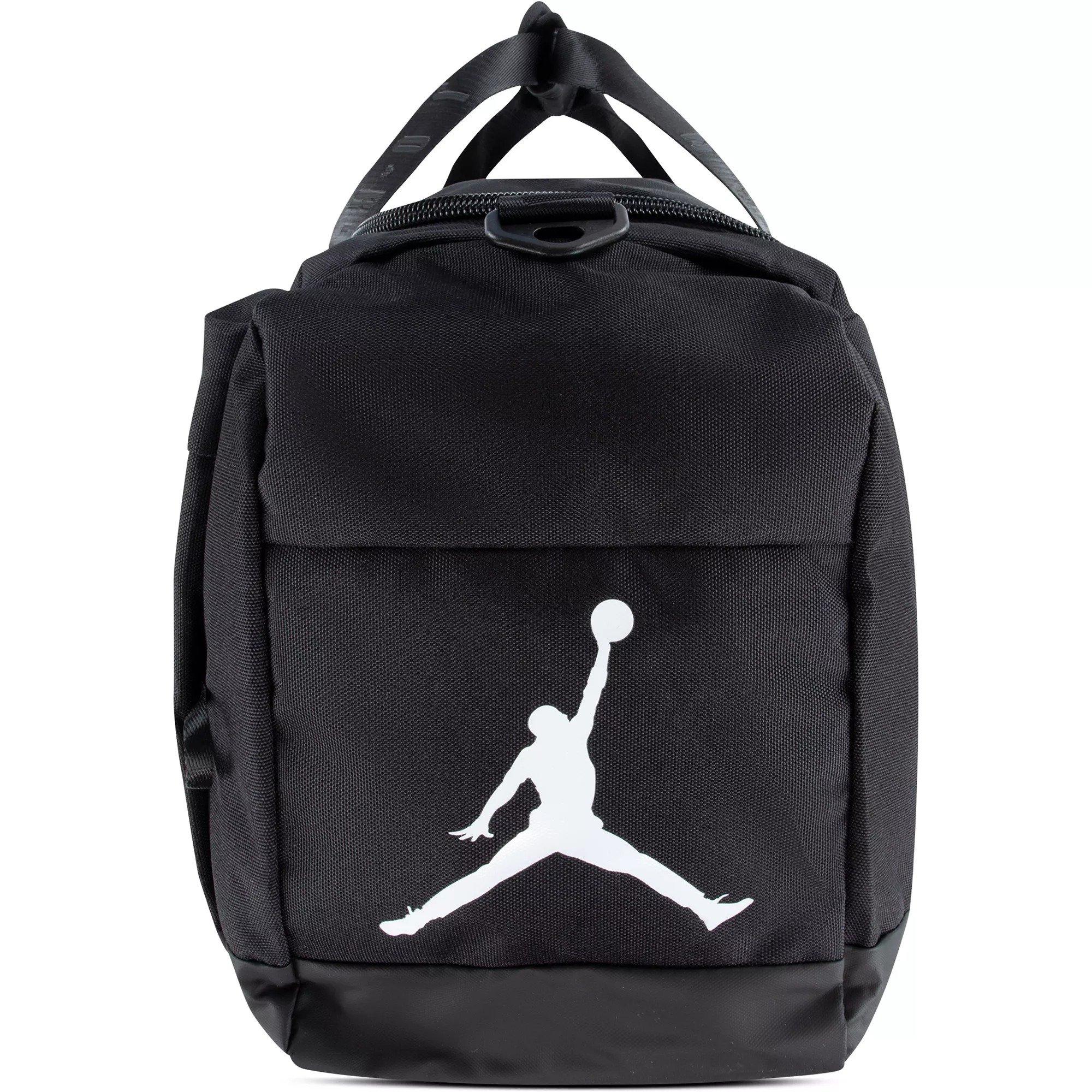 Jordan Velocity Duffle Bag Medium - Black/Blue - BLACK/PINK Thumbnail View 5