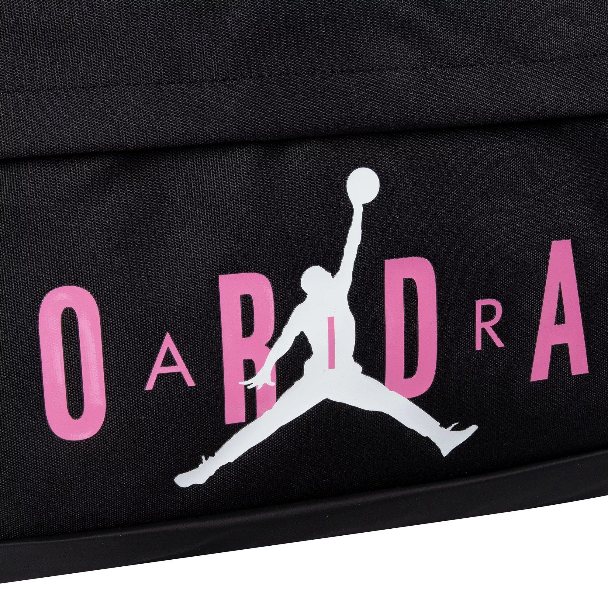 Jordan Velocity Duffle Bag Medium - Black/Blue - BLACK/PINK Thumbnail View 6