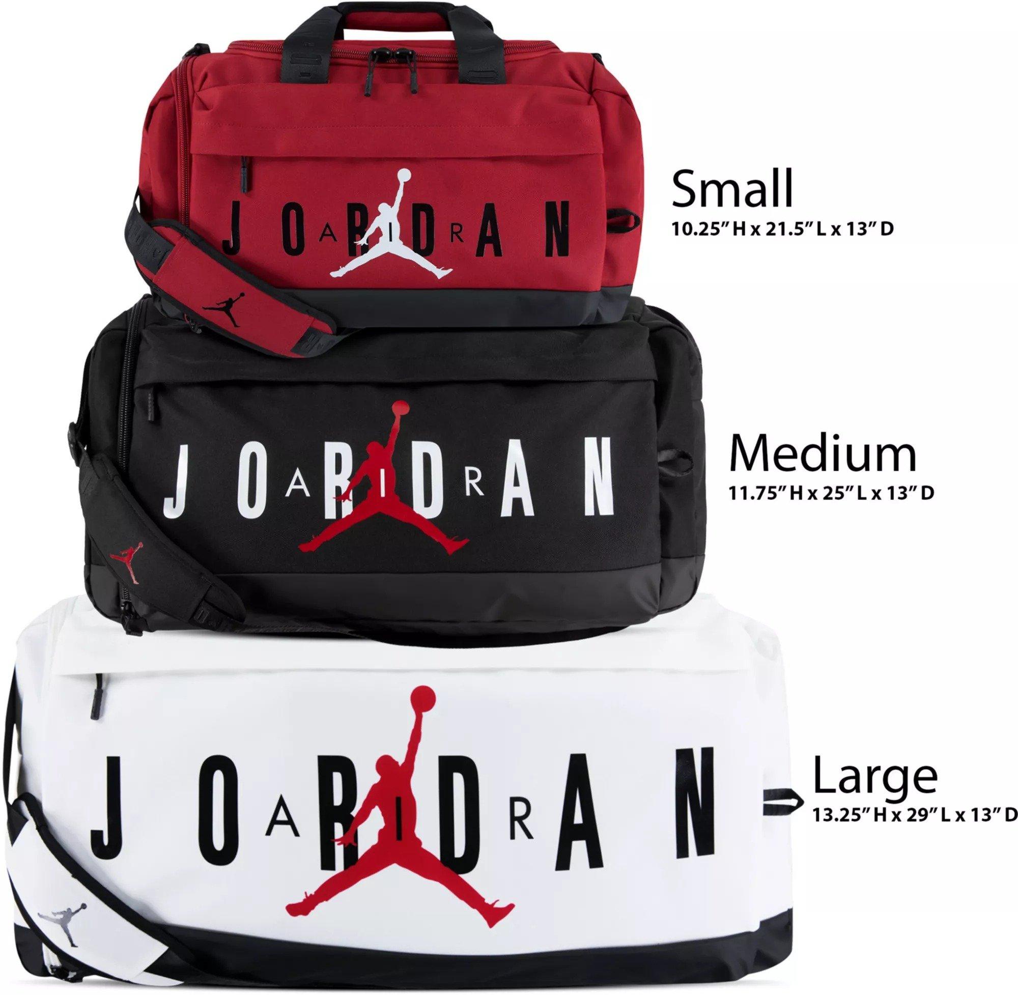 Jordan Velocity Duffle Bag Medium - Black/Blue - DK GREY Thumbnail View 11