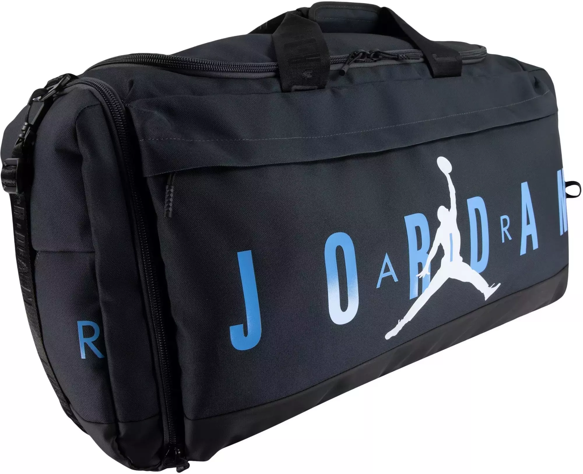 Jordan Velocity Duffle Bag Medium - Black/Blue - DK GREY