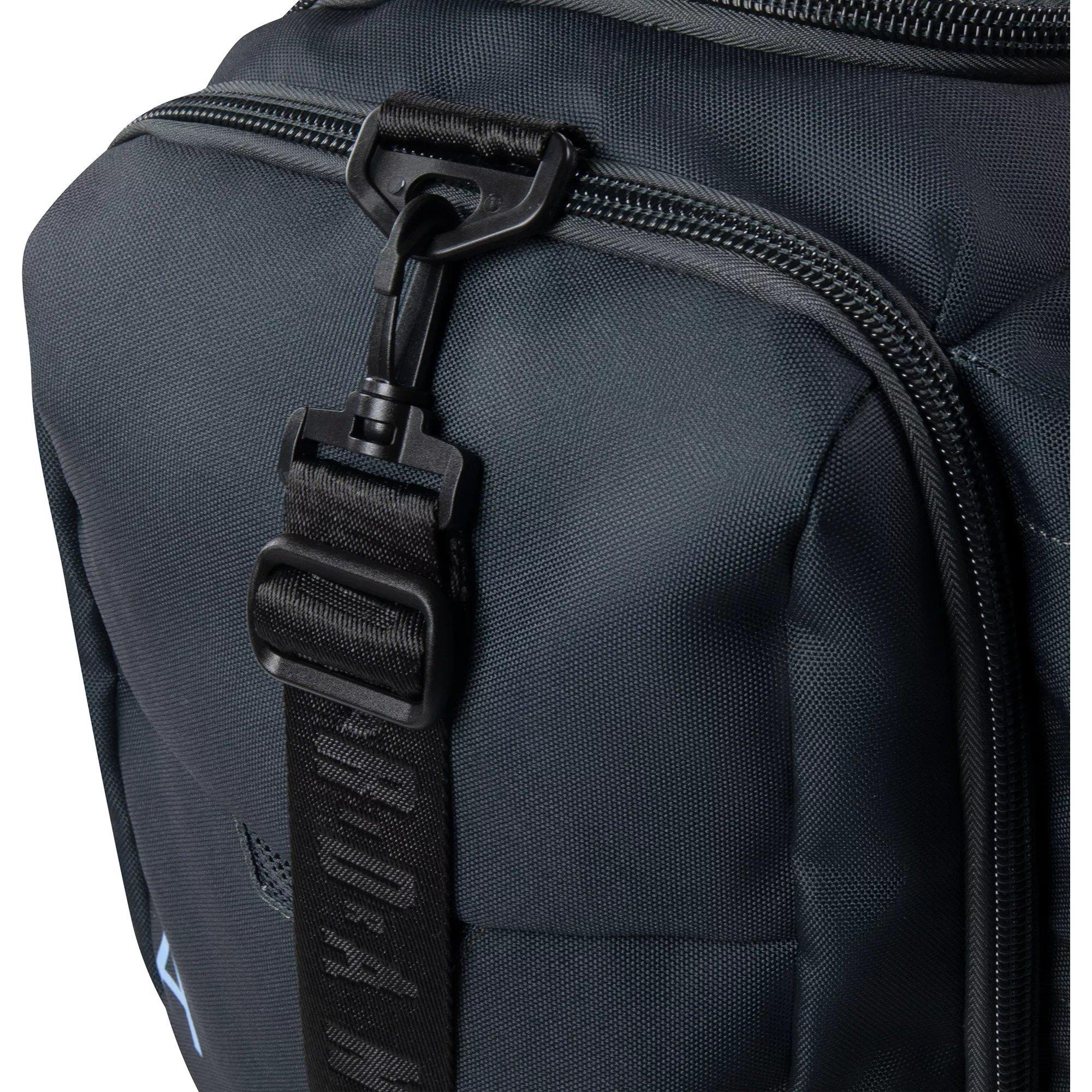 Jordan Velocity Duffle Bag Medium - Black/Blue - DK GREY Thumbnail View 9