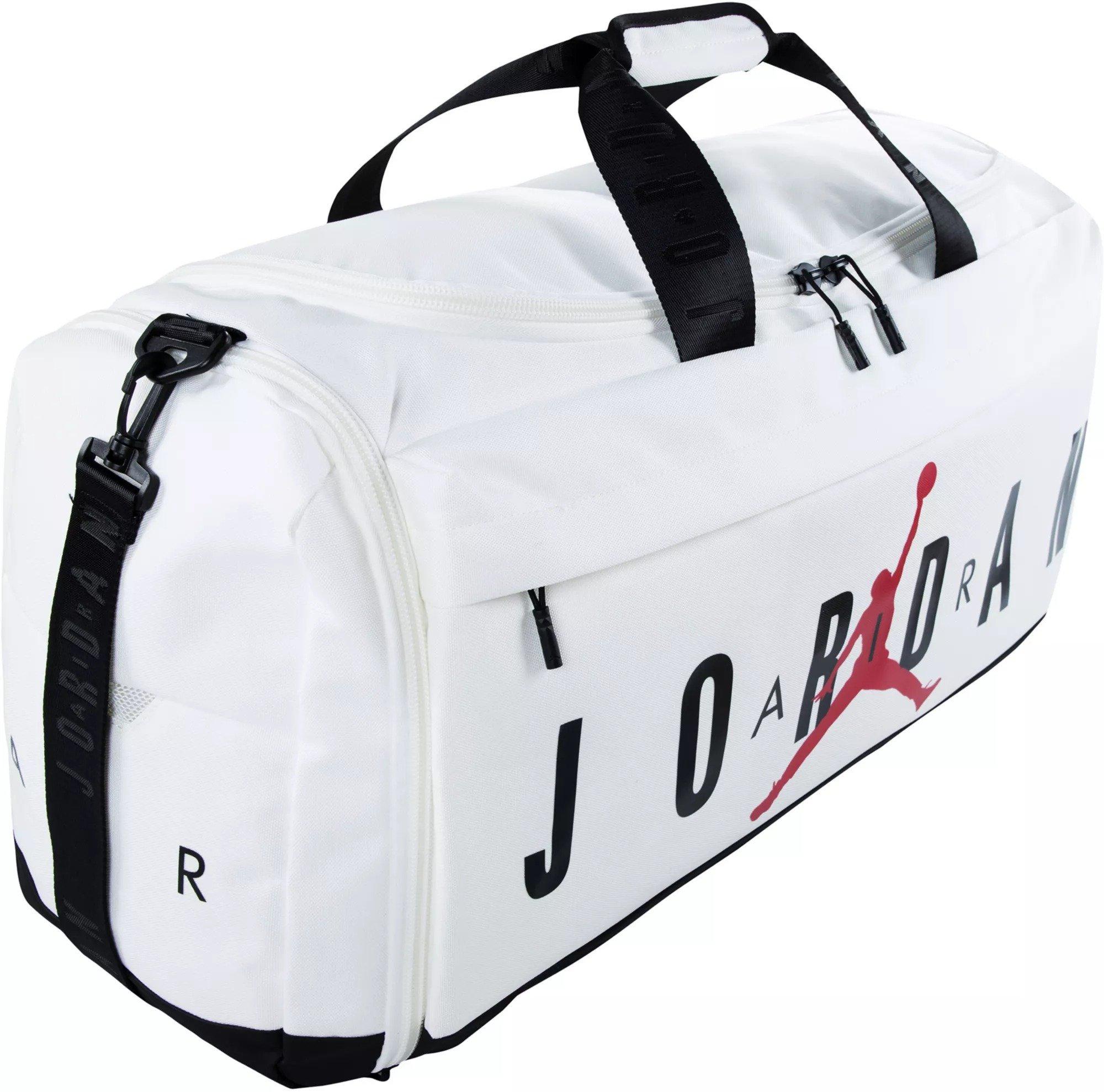 Jordan Velocity Duffle Bag Medium - Black/Blue - WHITE Thumbnail View 10
