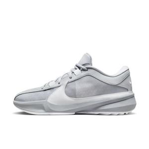 Nike Zoom Freak 5 (Team) "Wolf Grey/White" Men's Basketball Shoe