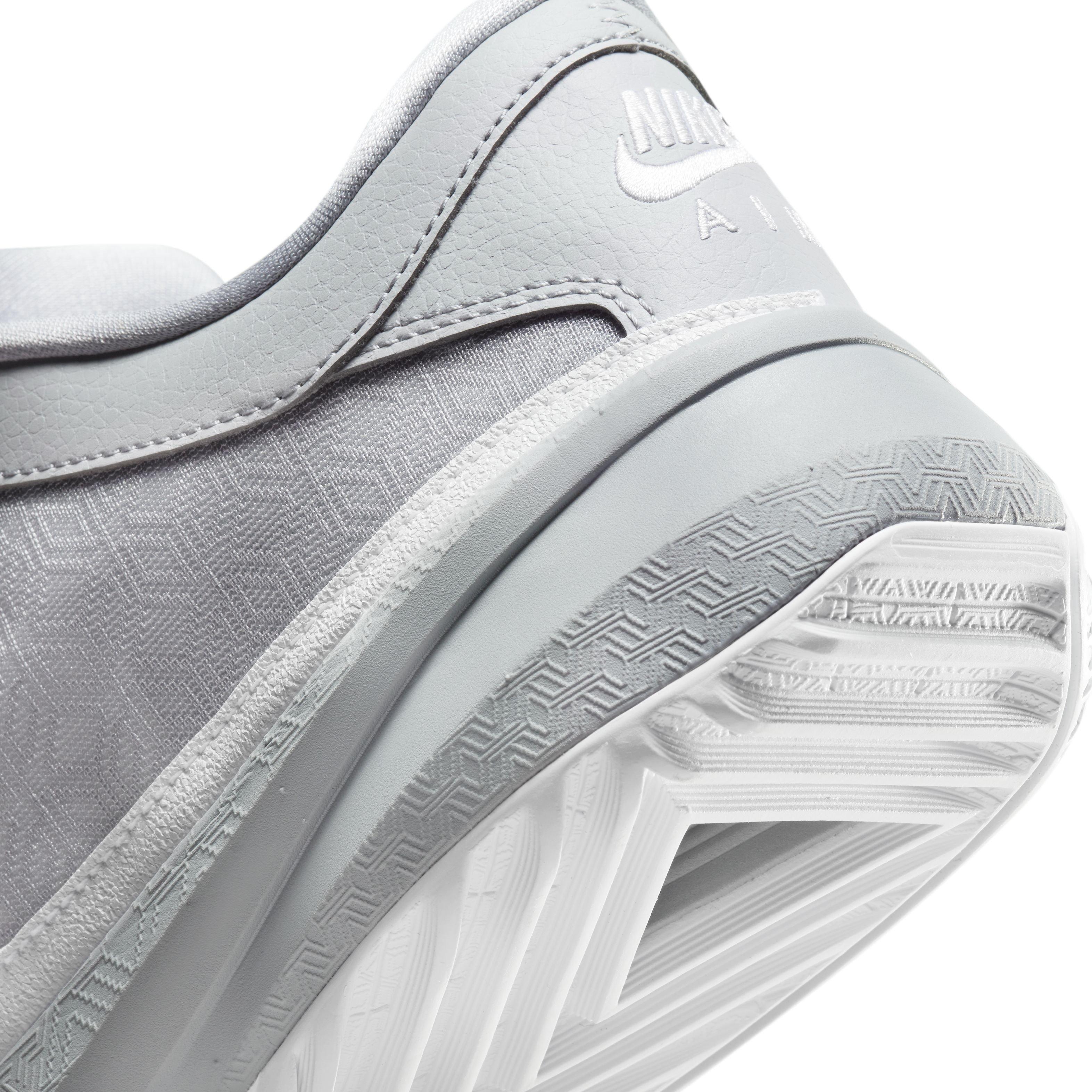 Nike Zoom Freak 5 (Team) "Wolf Grey/White" Men's Basketball Shoe - GREY/WHITE Thumbnail View 8