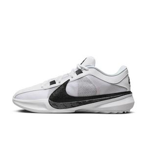 Nike Zoom Freak 5 (Team) "White/Black/White" Men's Basketball Shoe