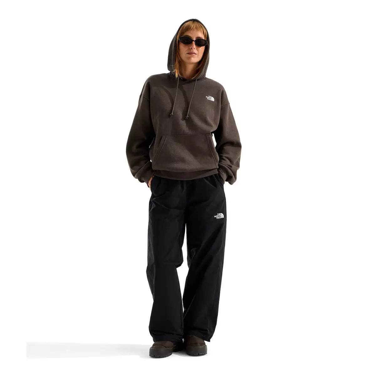 The North Face Women's Simple Dome Hoodie - Brown - BROWN