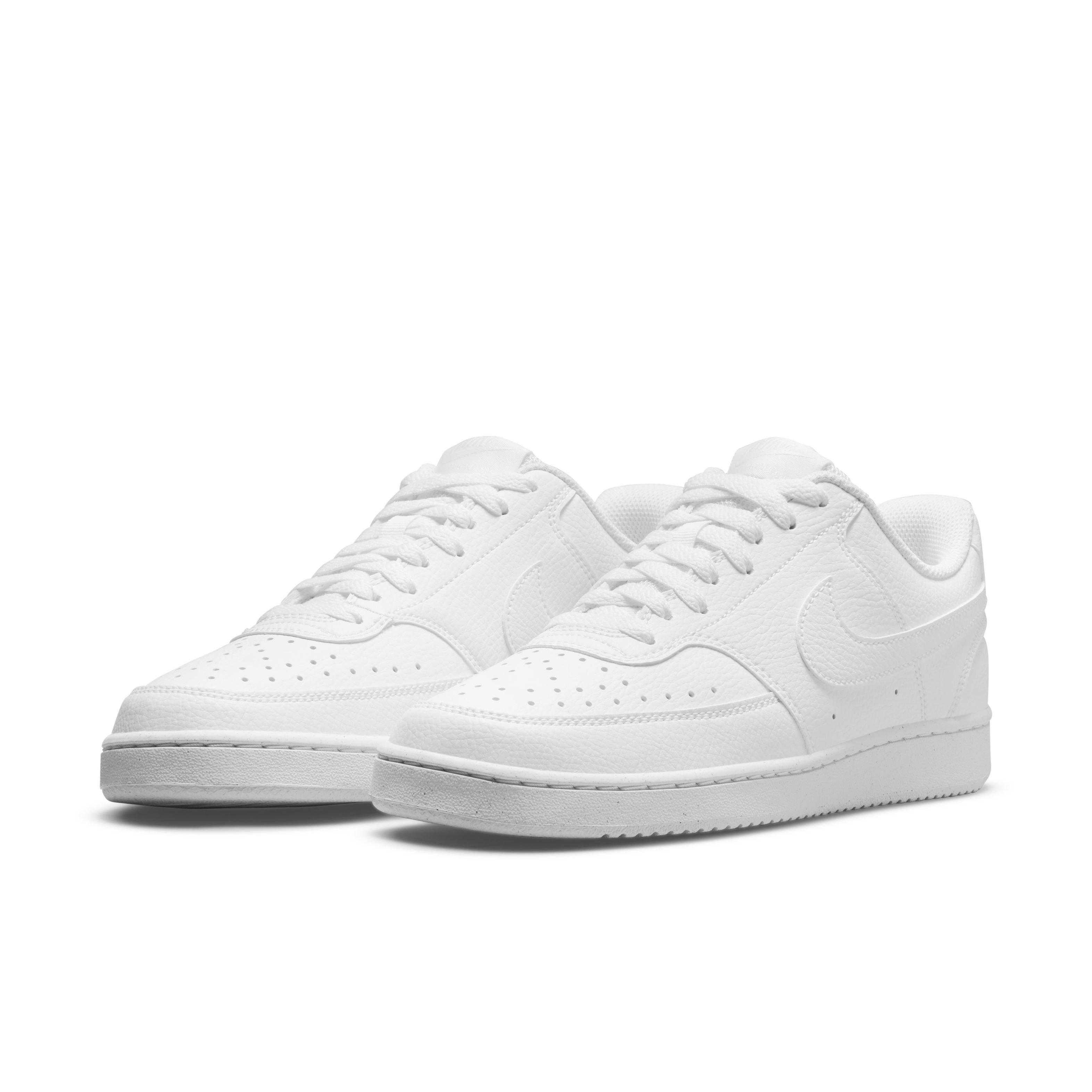 Nike Court Vision Low Next Nature "White" Women's Shoe - WHITE Thumbnail View 3