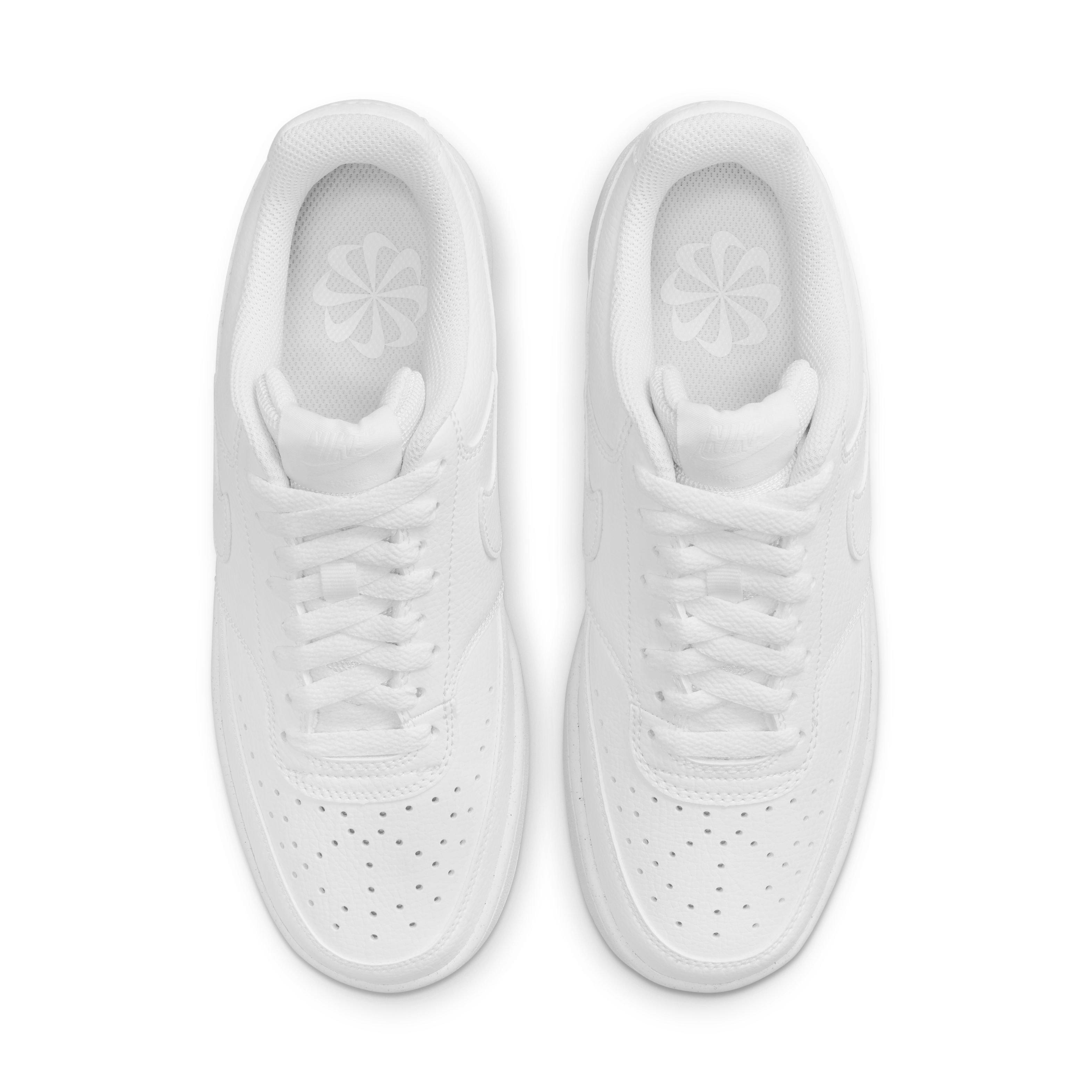 Nike Court Vision Low Next Nature "White" Women's Shoe - WHITE Thumbnail View 4