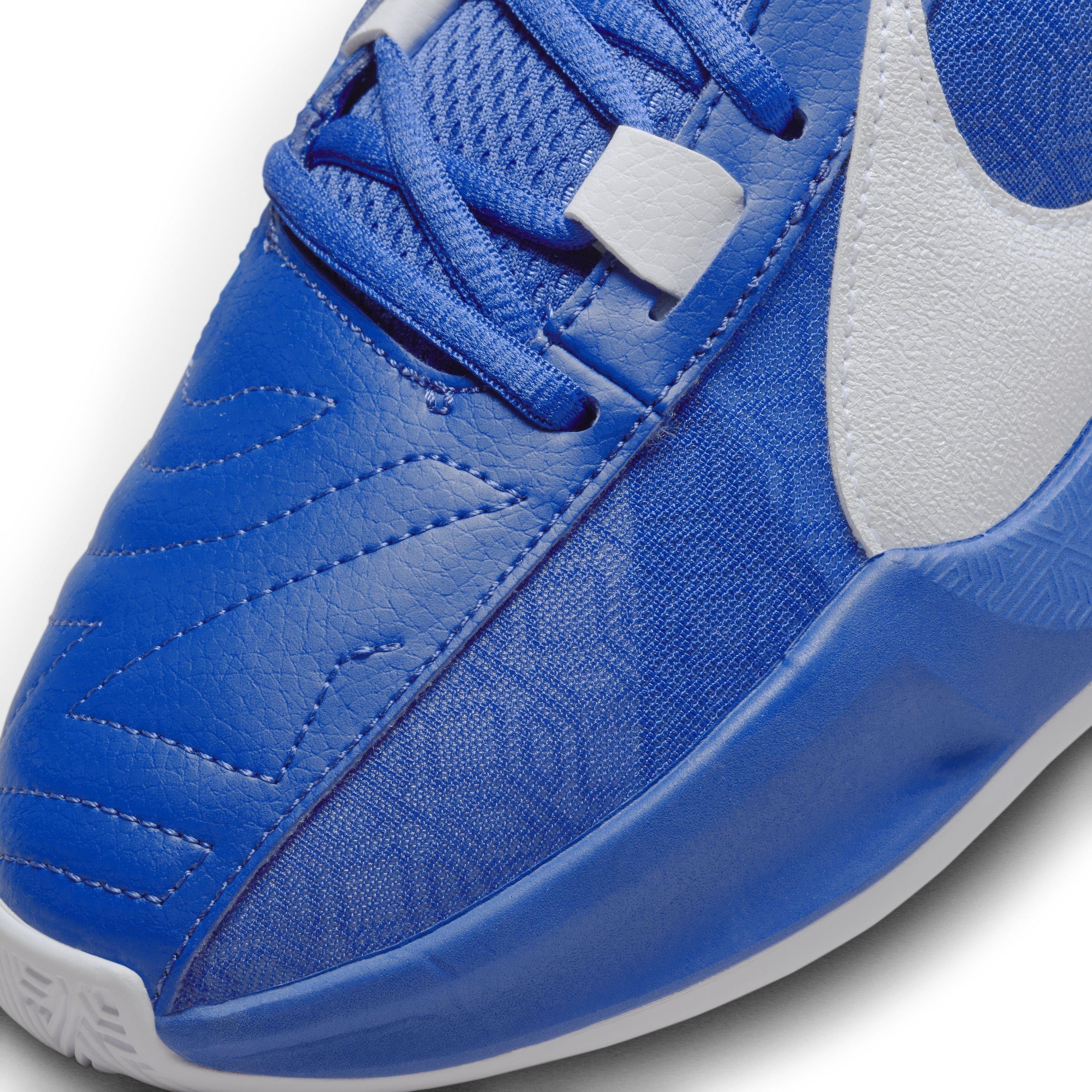 Nike Zoom Freak 5 (Team) "Game Royal/White" Men's Basketball Shoe - ROYAL/WHITE Thumbnail View 7