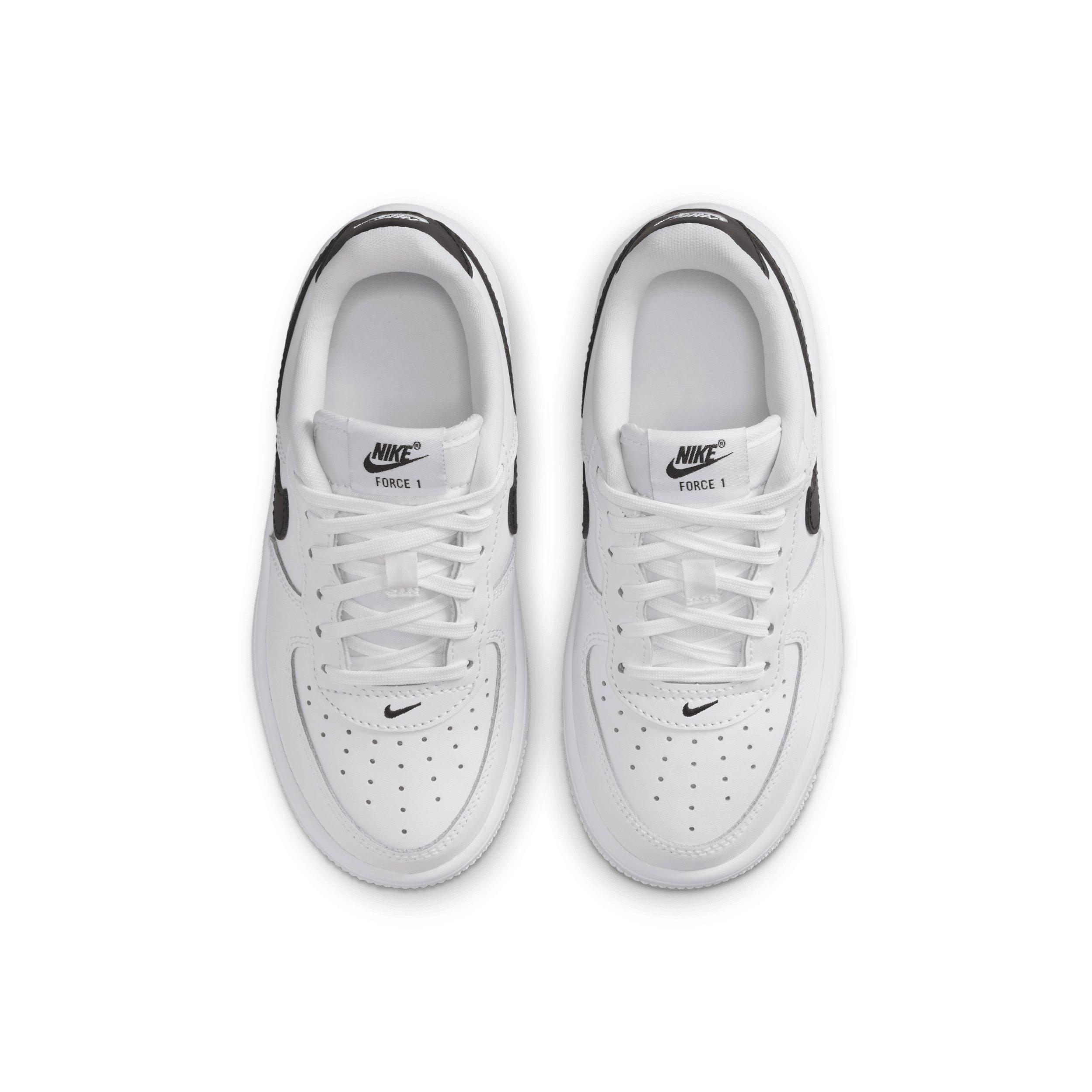 Nike Force 1 Low Preschool Boys' "White/Black" Shoe