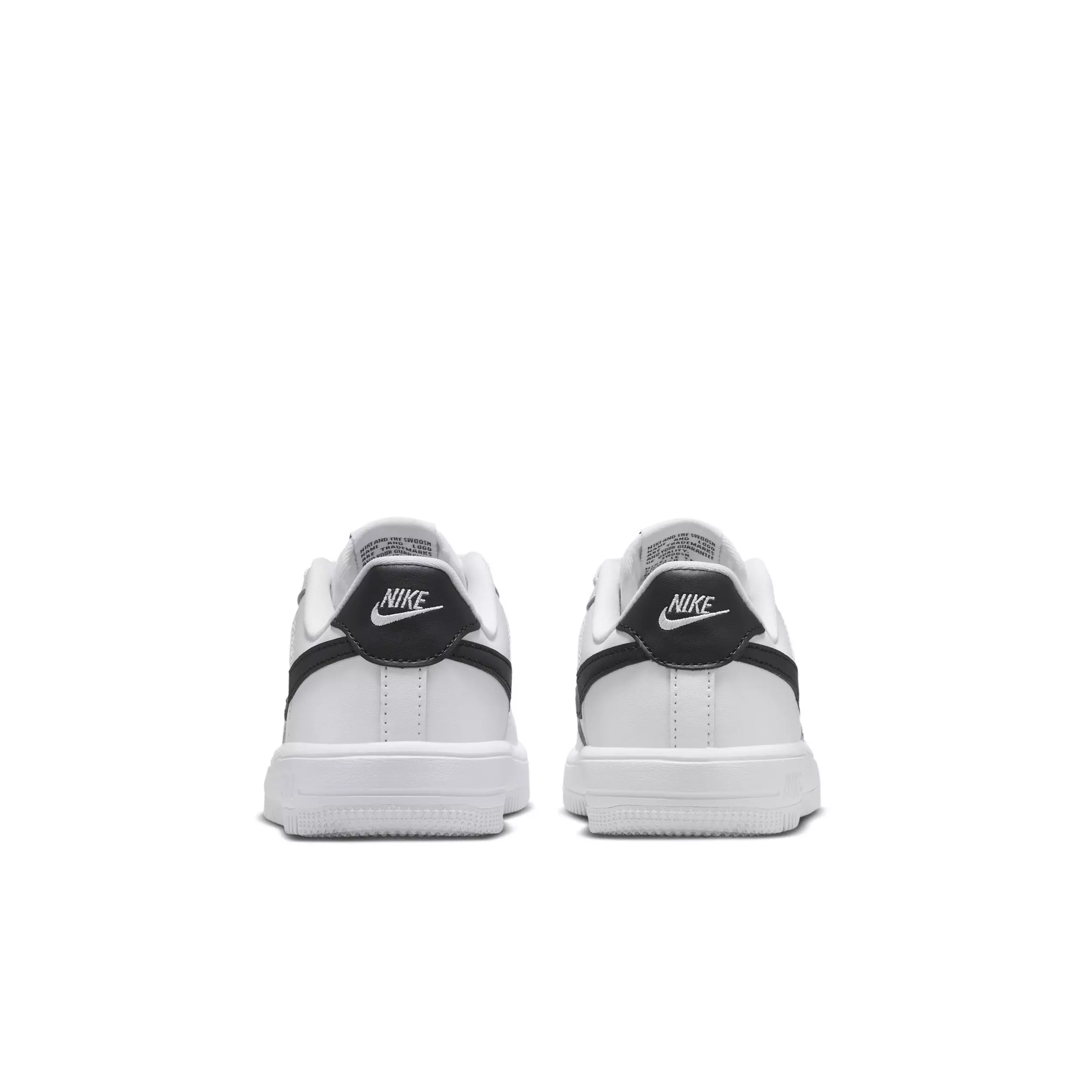 Nike Force 1 Low "White/Black" Preschool Boys' Shoe - WHITE/BLACK