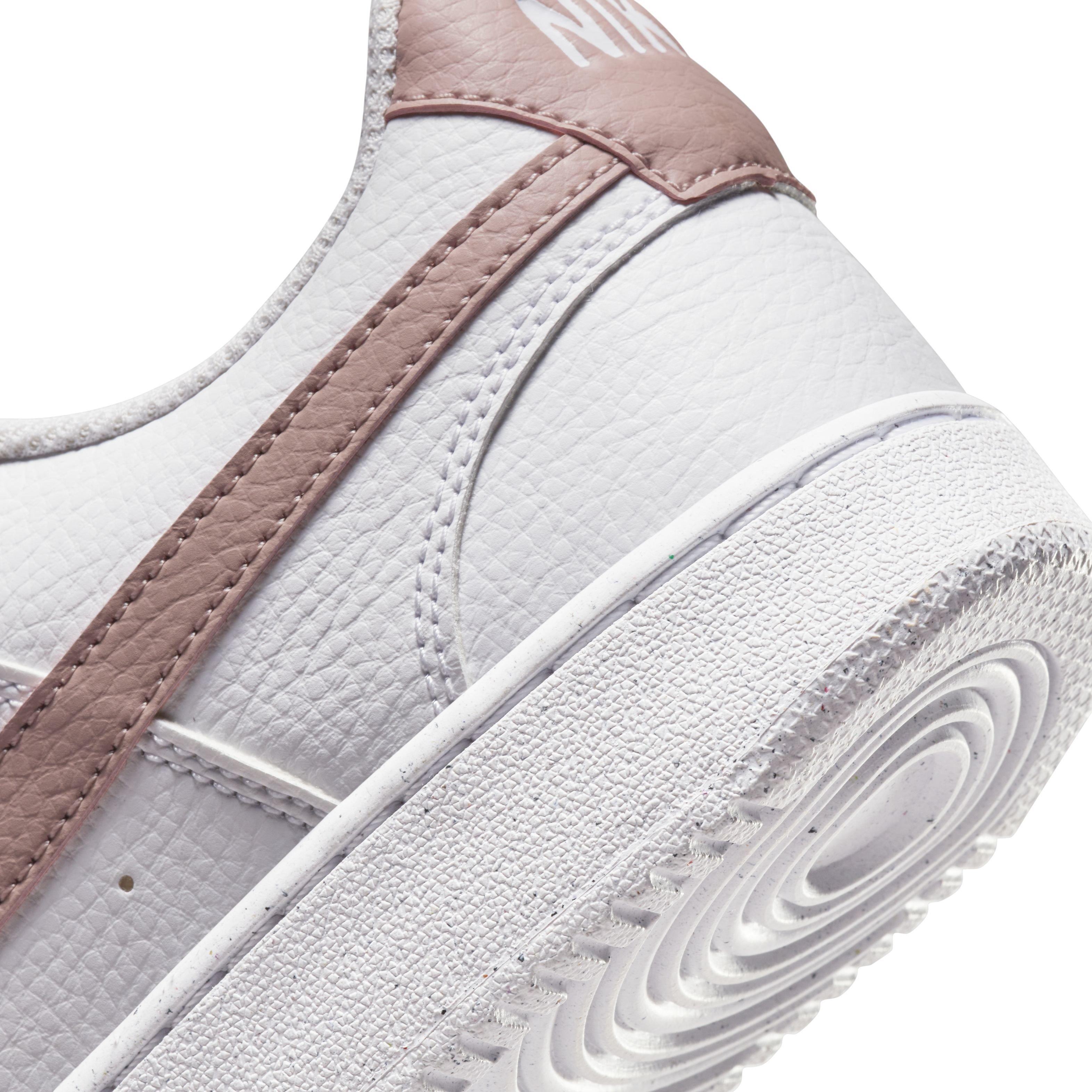 Nike Court Vision Low Next Nature "White/Pink" Women's Shoe - WHITE Thumbnail View 8