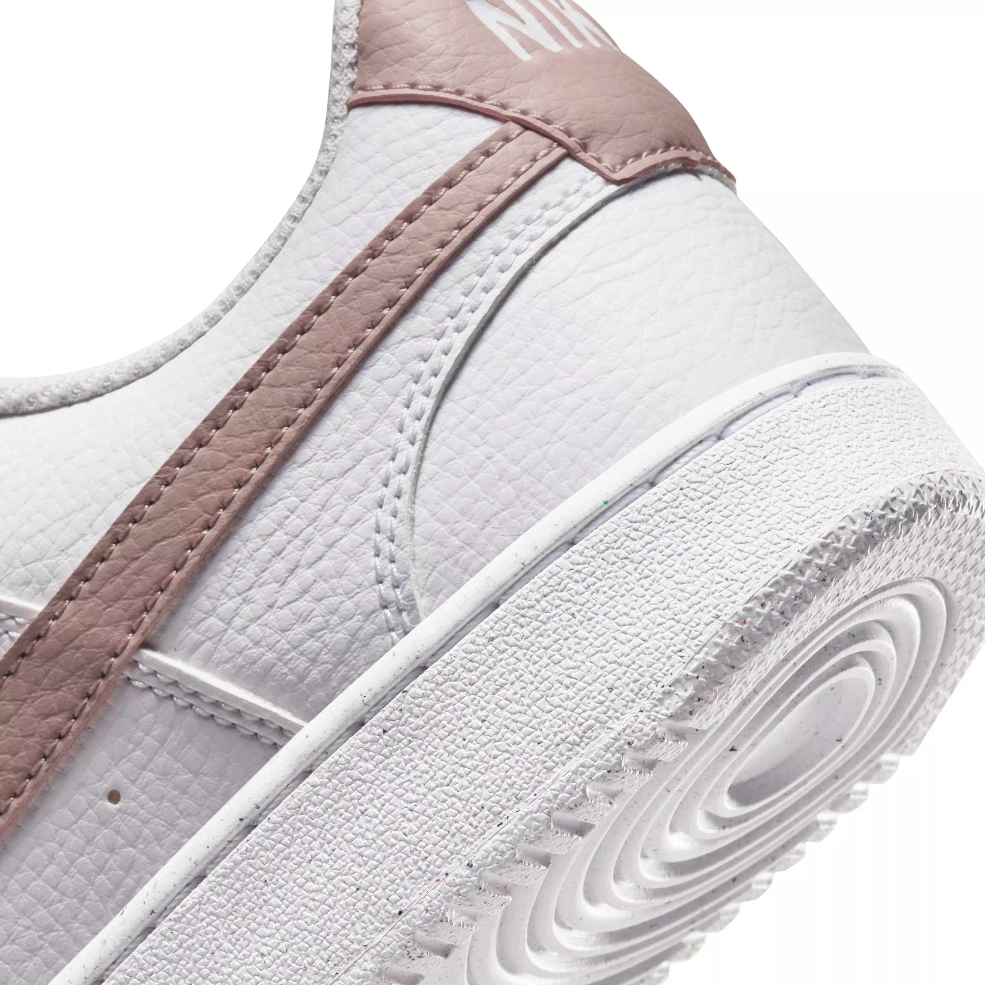 Nike Court Vision Low Next Nature "White/Pink" Women's Shoe - WHITE