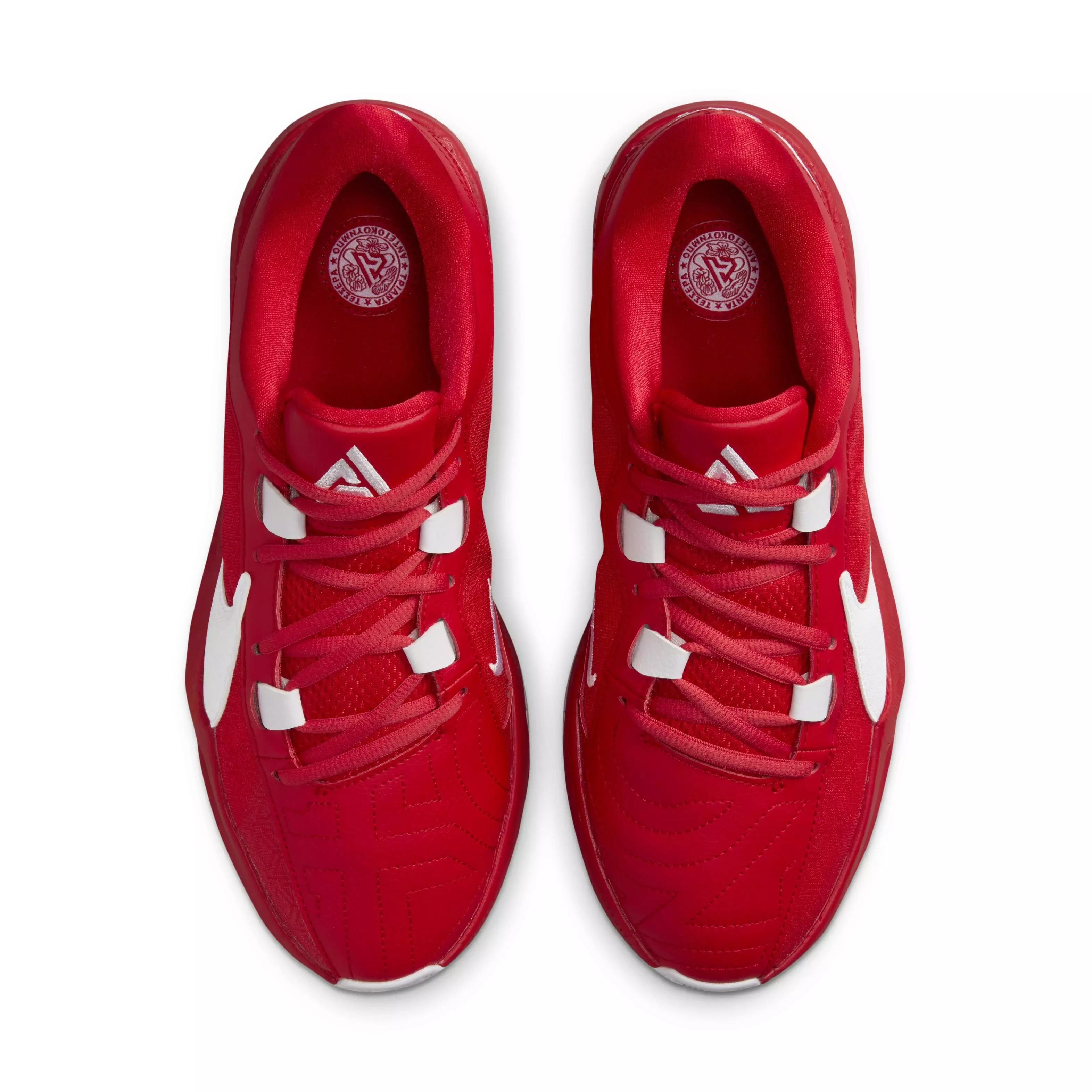 Nike Zoom Freak 5 (Team) "University Red/White" Men's Basketball Shoe - RED/WHITE