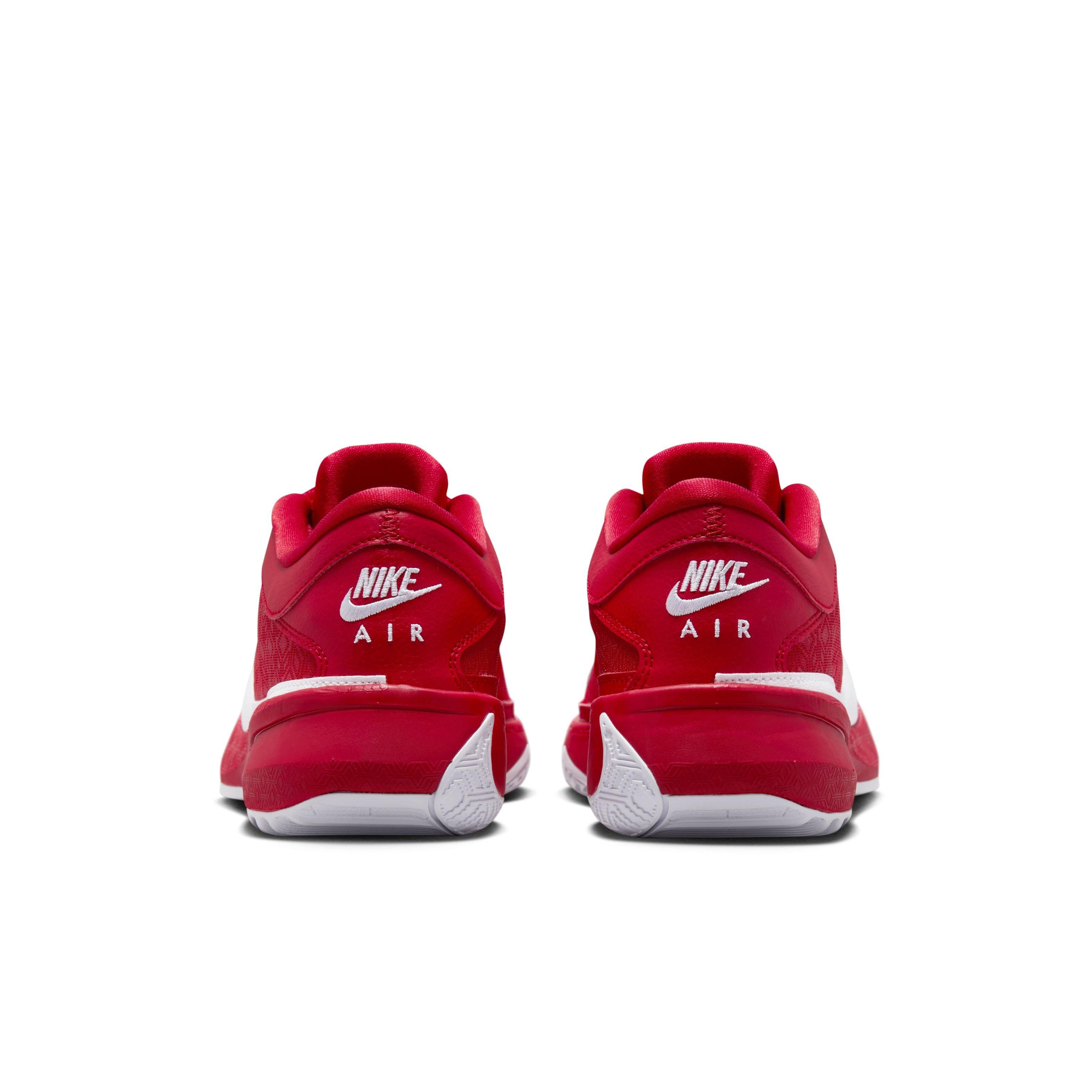 Nike Zoom Freak 5 (Team) "University Red/White" Men's Basketball Shoe - RED/WHITE Thumbnail View 5