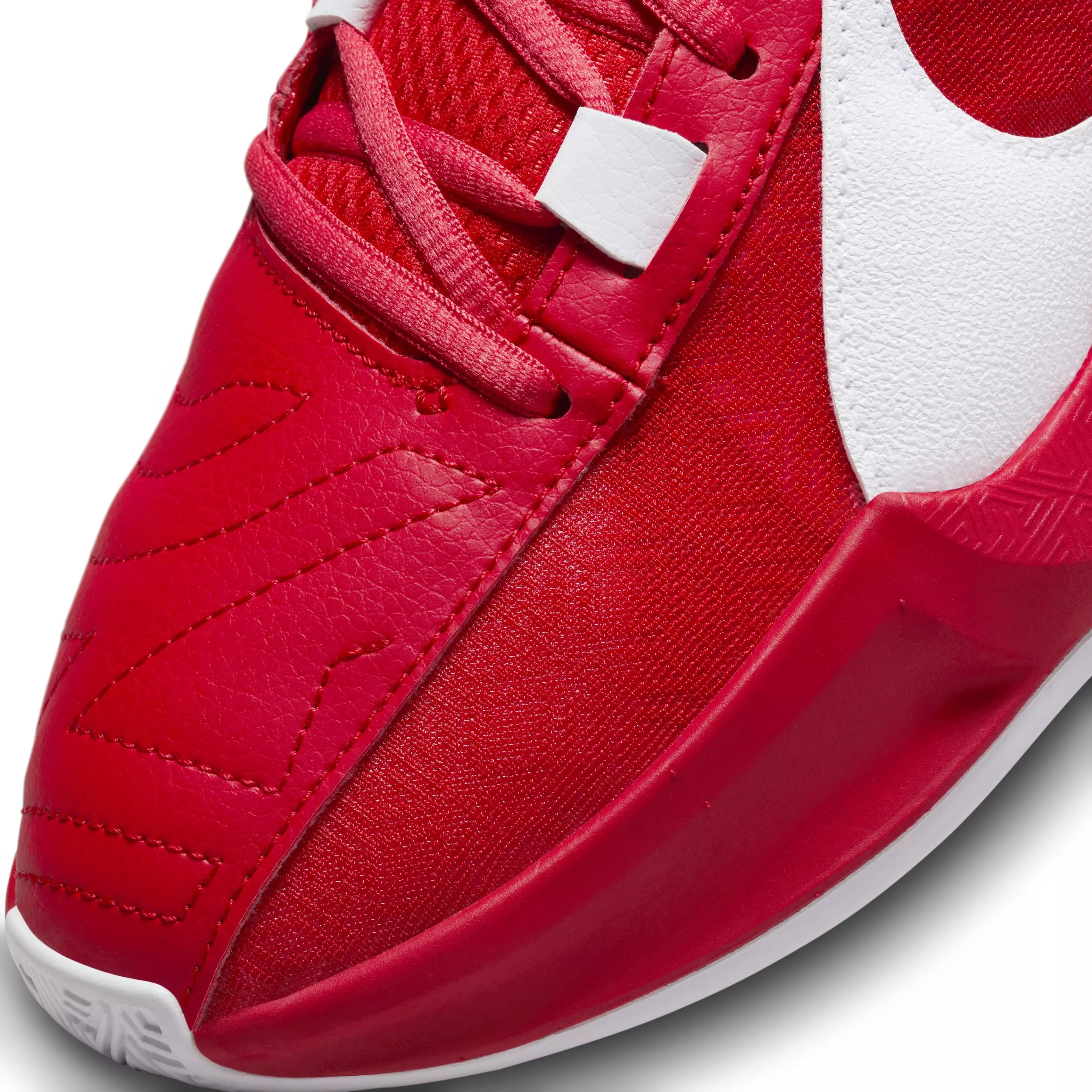 Nike Zoom Freak 5 (Team) "University Red/White" Men's Basketball Shoe - RED/WHITE