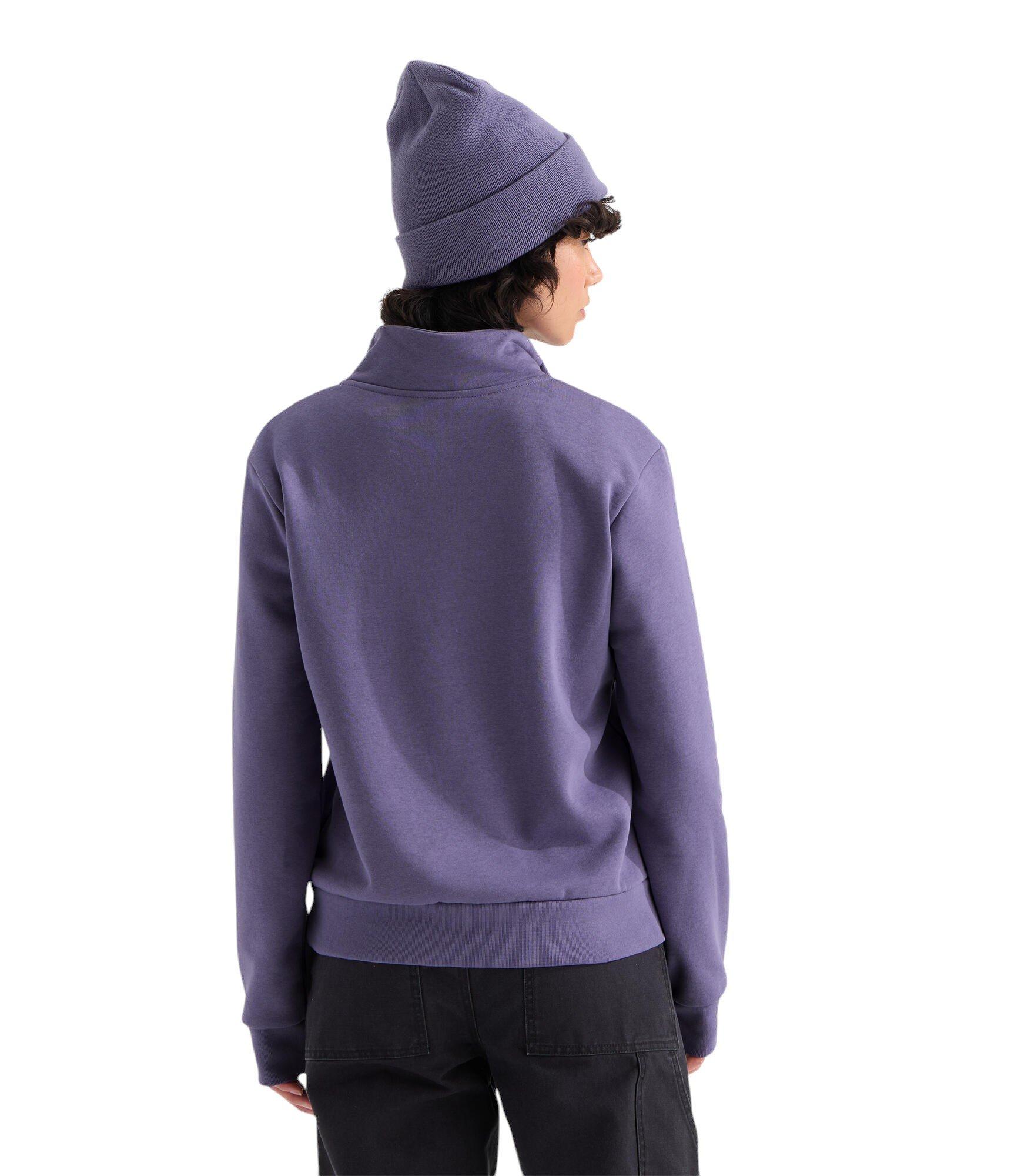 The North Face Women's Evolution Simple Dome Regular 1/4 Zip - Purple - PURPLE