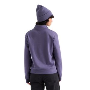 The North Face Women's Evolution Simple Dome Regular 1/4 Zip - Purple - PURPLE
