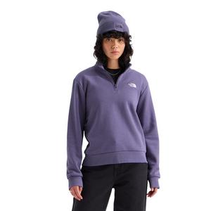 The North Face Women's Evolution Simple Dome Regular 1/4 Zip - Purple - PURPLE