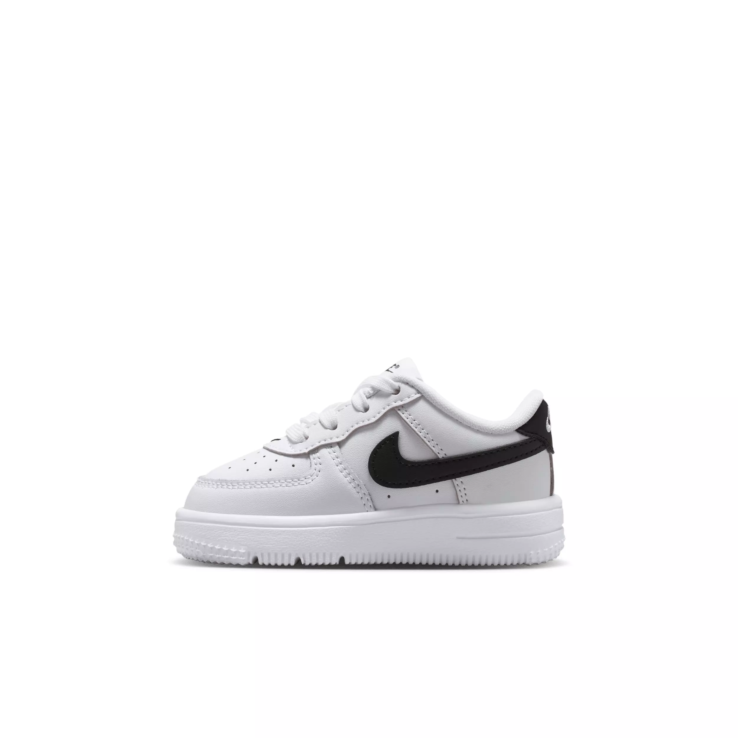 Nike Force 1 Low "White/Black" Infant Boys' Shoe - WHITE/BLACK